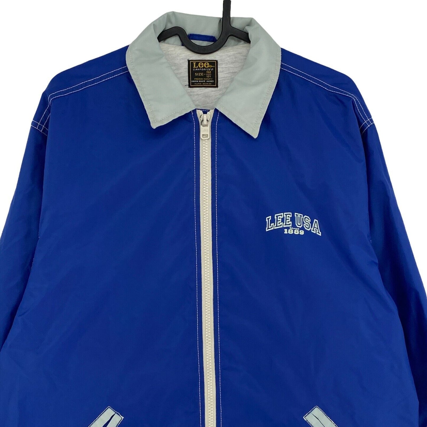 Lee Blue Track Jacket Size 12 Years 152 Cm