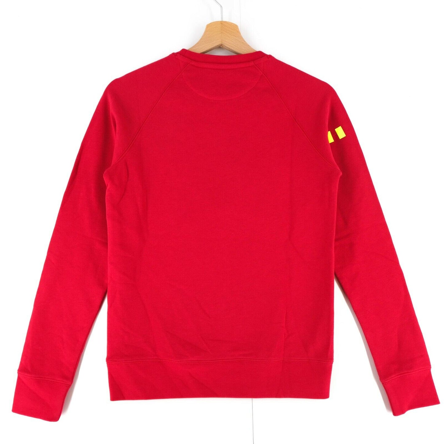 GANT Red Crew Neck Cotton Blend Shield Logo Sweatshirt Sweater Jumper Size XS