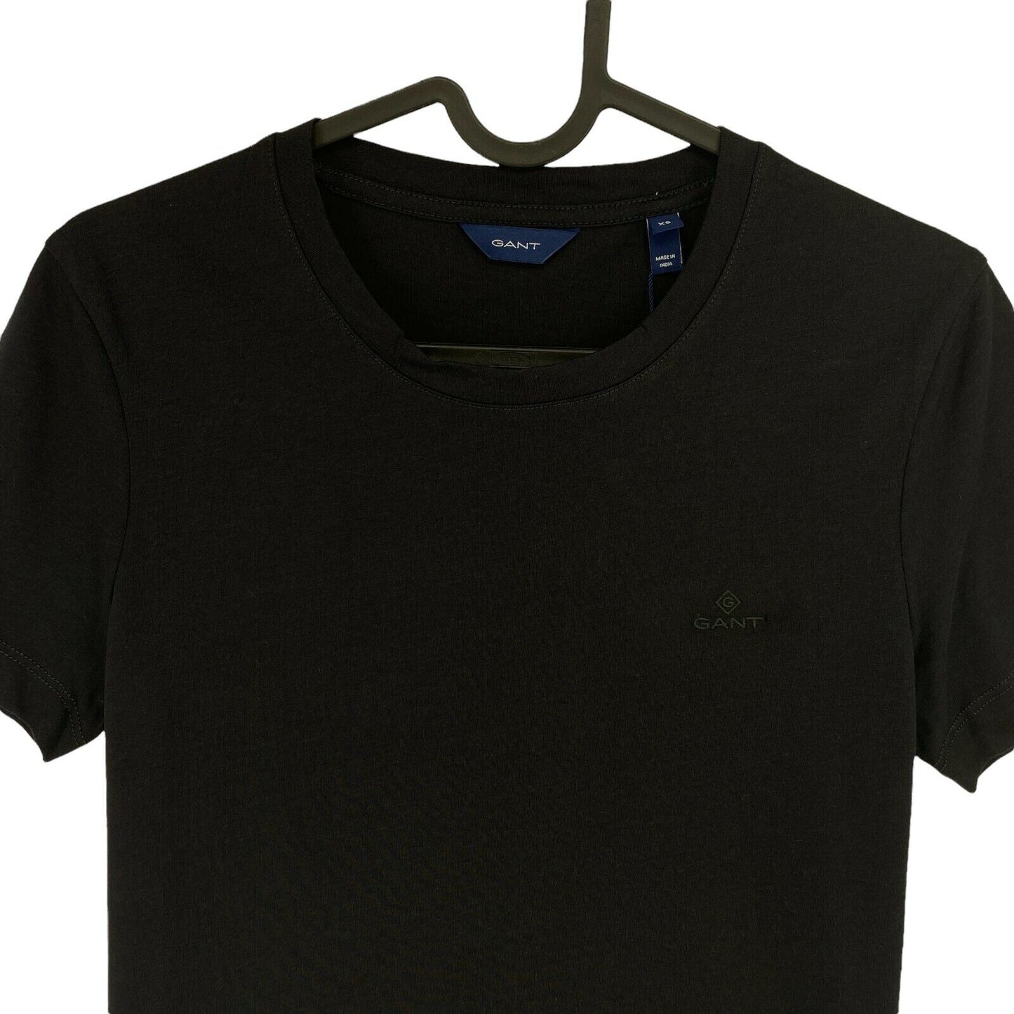 GANT Black Original Crew Neck T Shirt Size XS