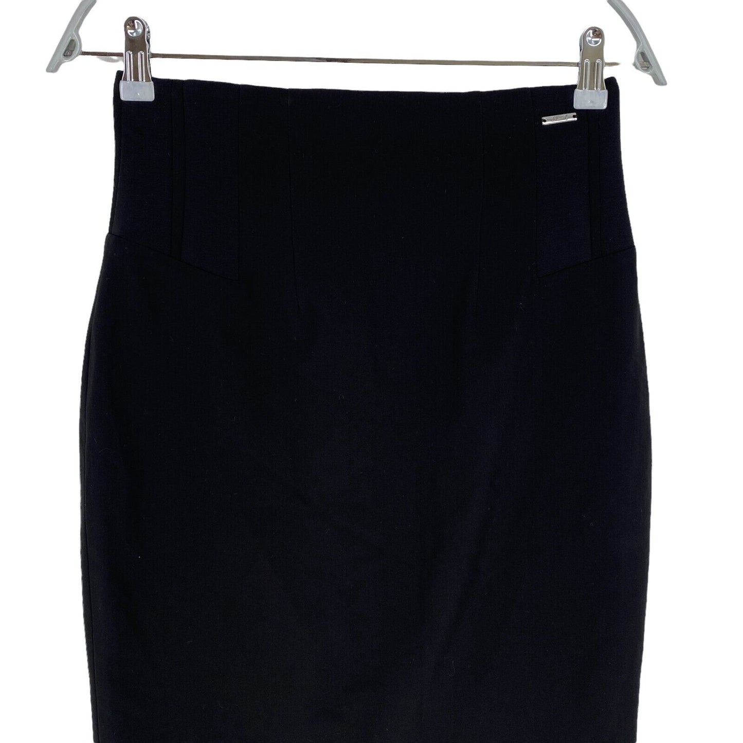 RPR €120 Fairly Black Regular Fit Pencil Skirt Size EU 36 UK 8 US 6