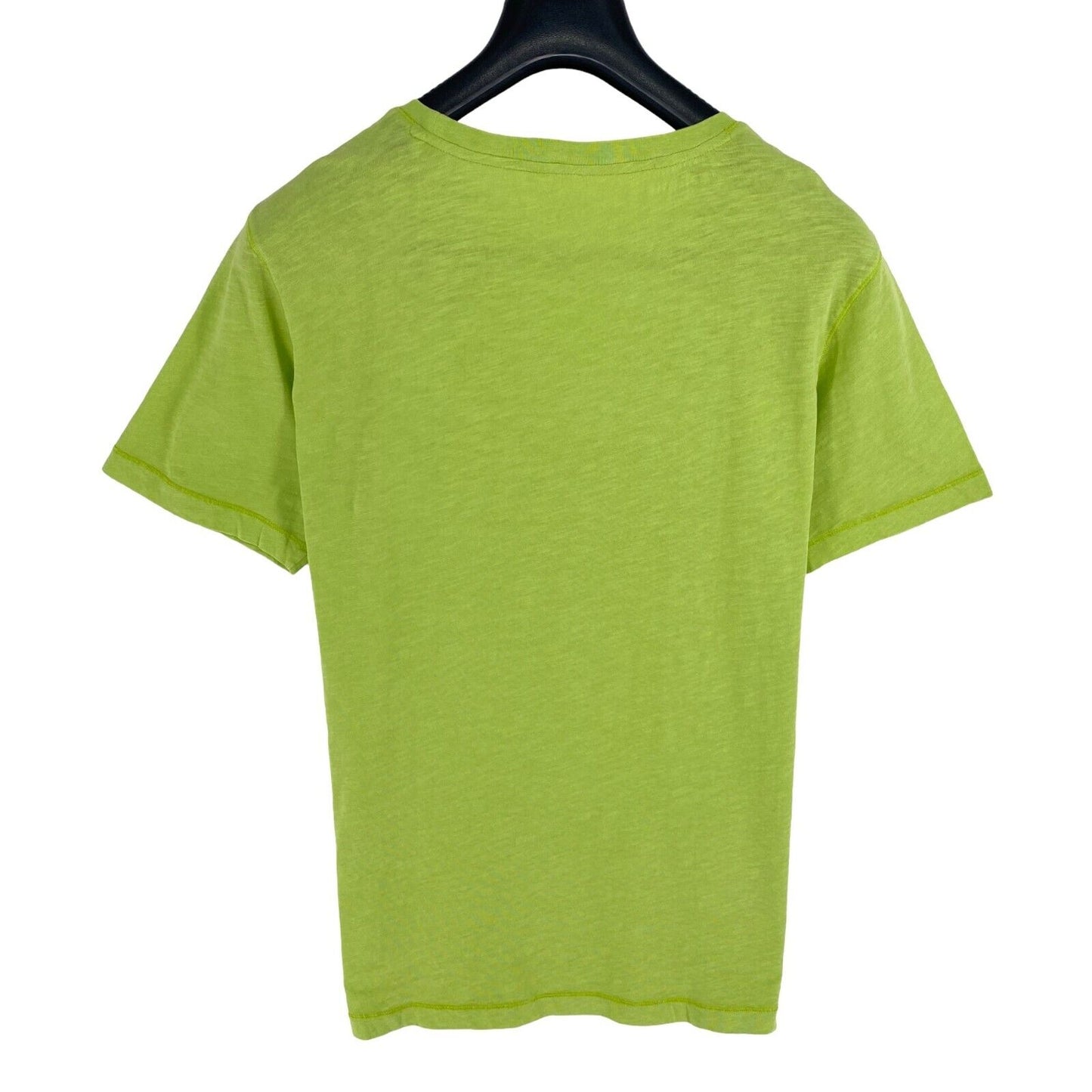 Camel Active Men Light Green Solid Short Sleeve Crew Neck T Shirt Size 2XL XXL