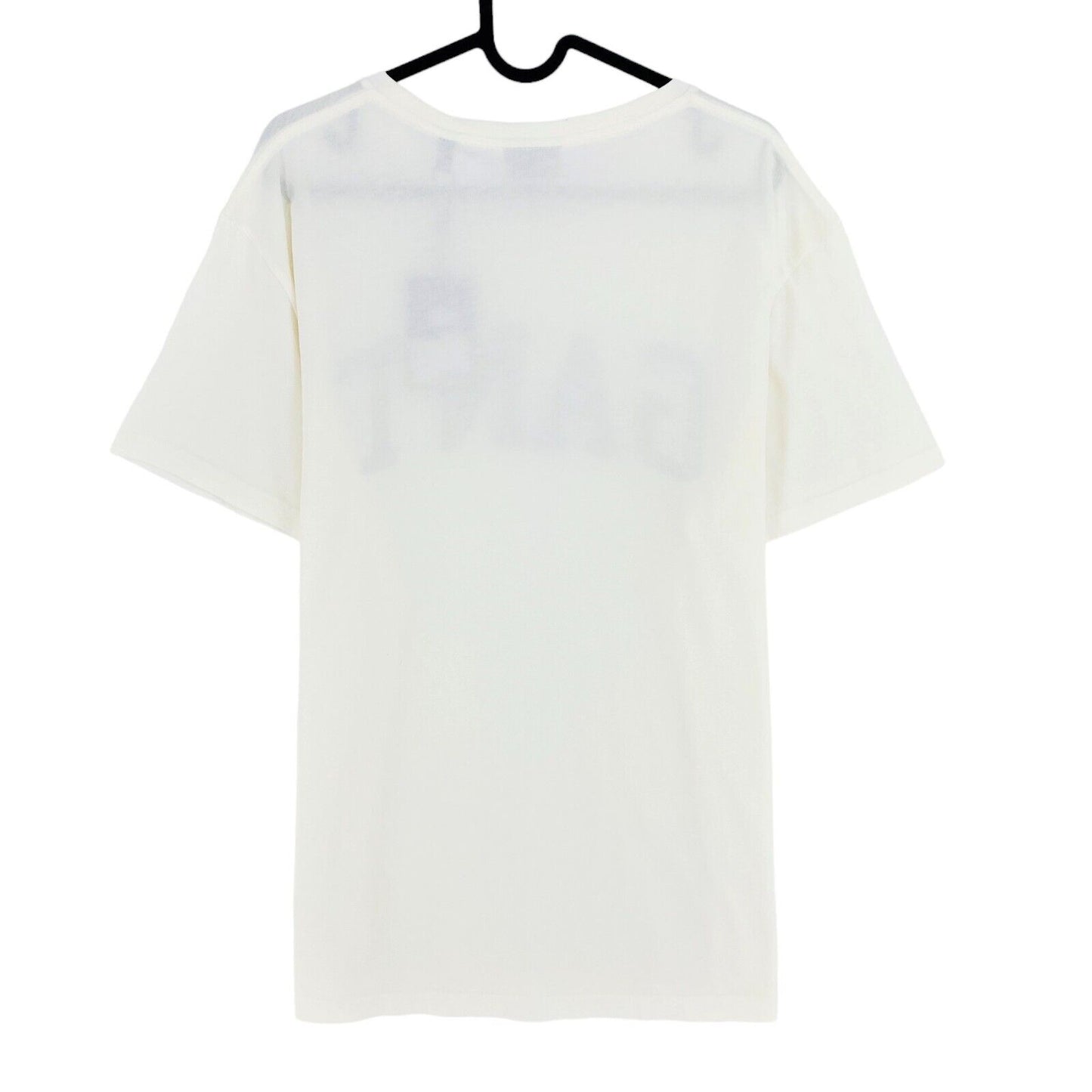 GANT White Graphic Crew Neck T-Shirt Size L