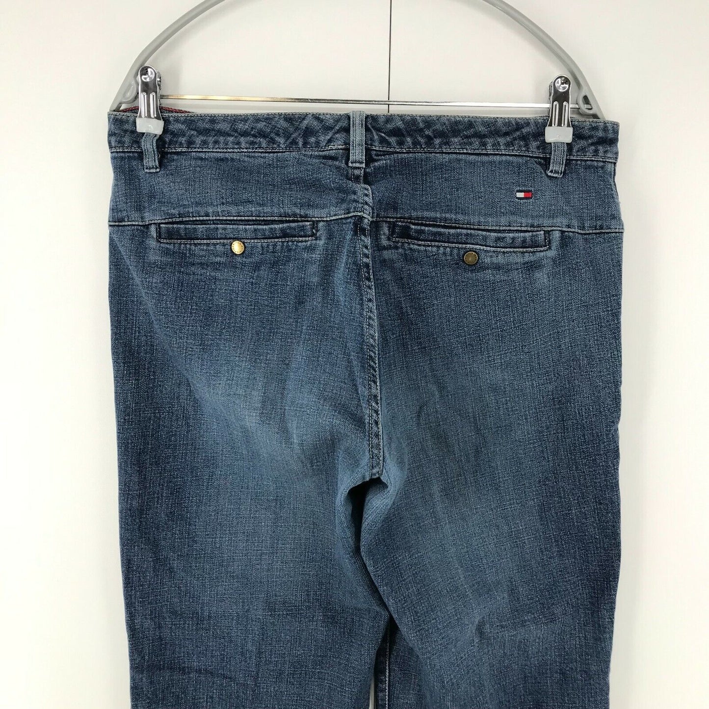 Vintage Tommy Hilfiger Women Blue Regular Bootcut Fit Jeans Size 8 / W33 L30