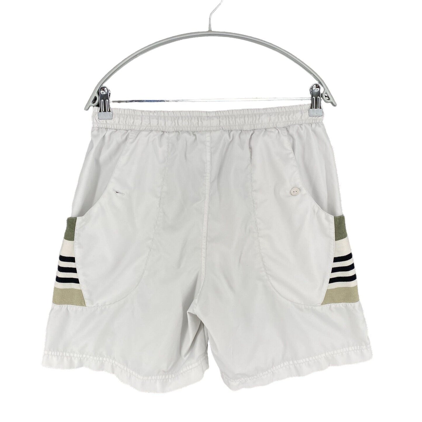 adidas White Activewear Shorts Size L