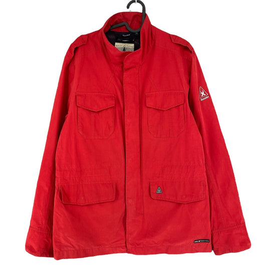 Gaastra Red Cotton Blend Jacket Size M