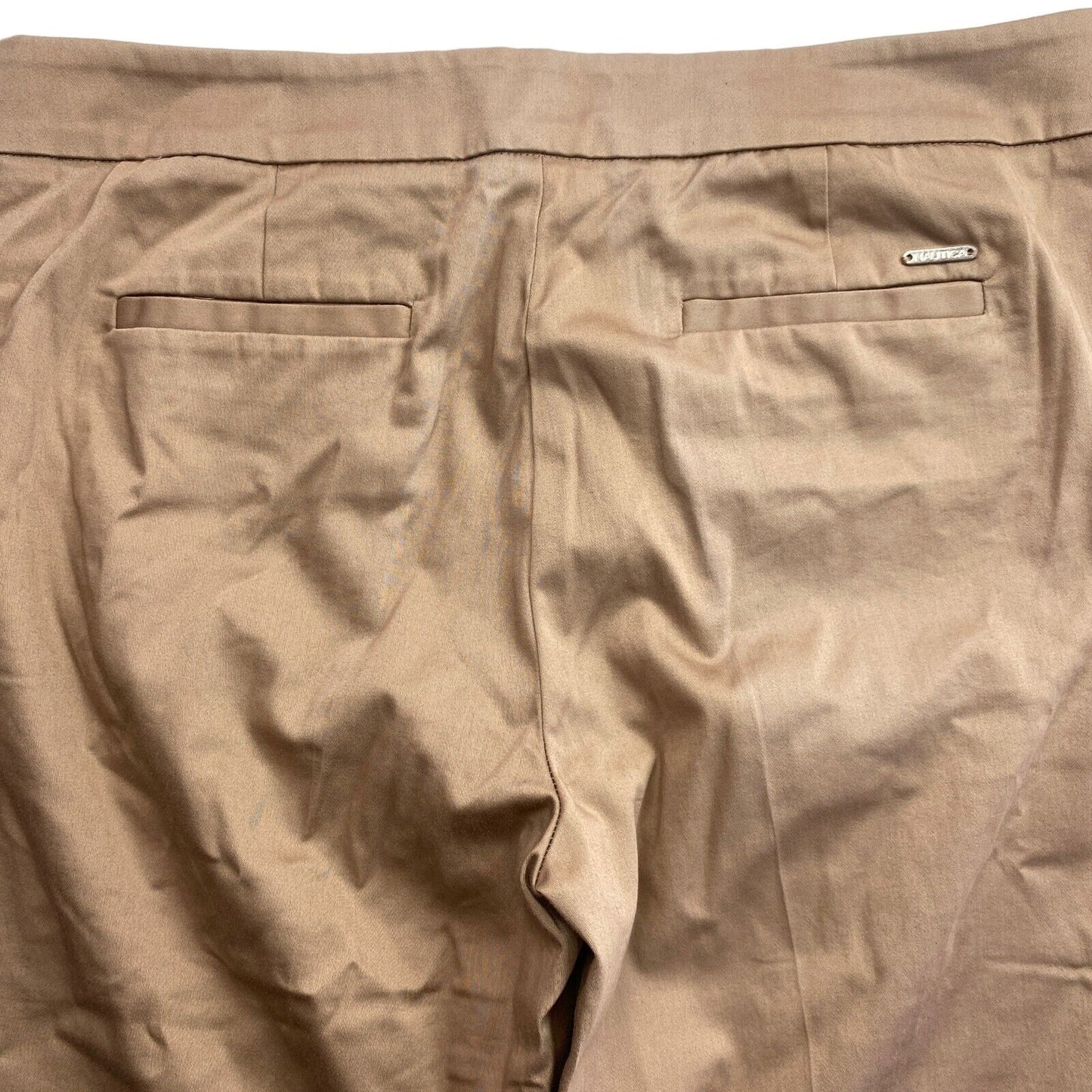 NAUTICA Brown Chino Pants Trousers Size 6 / S