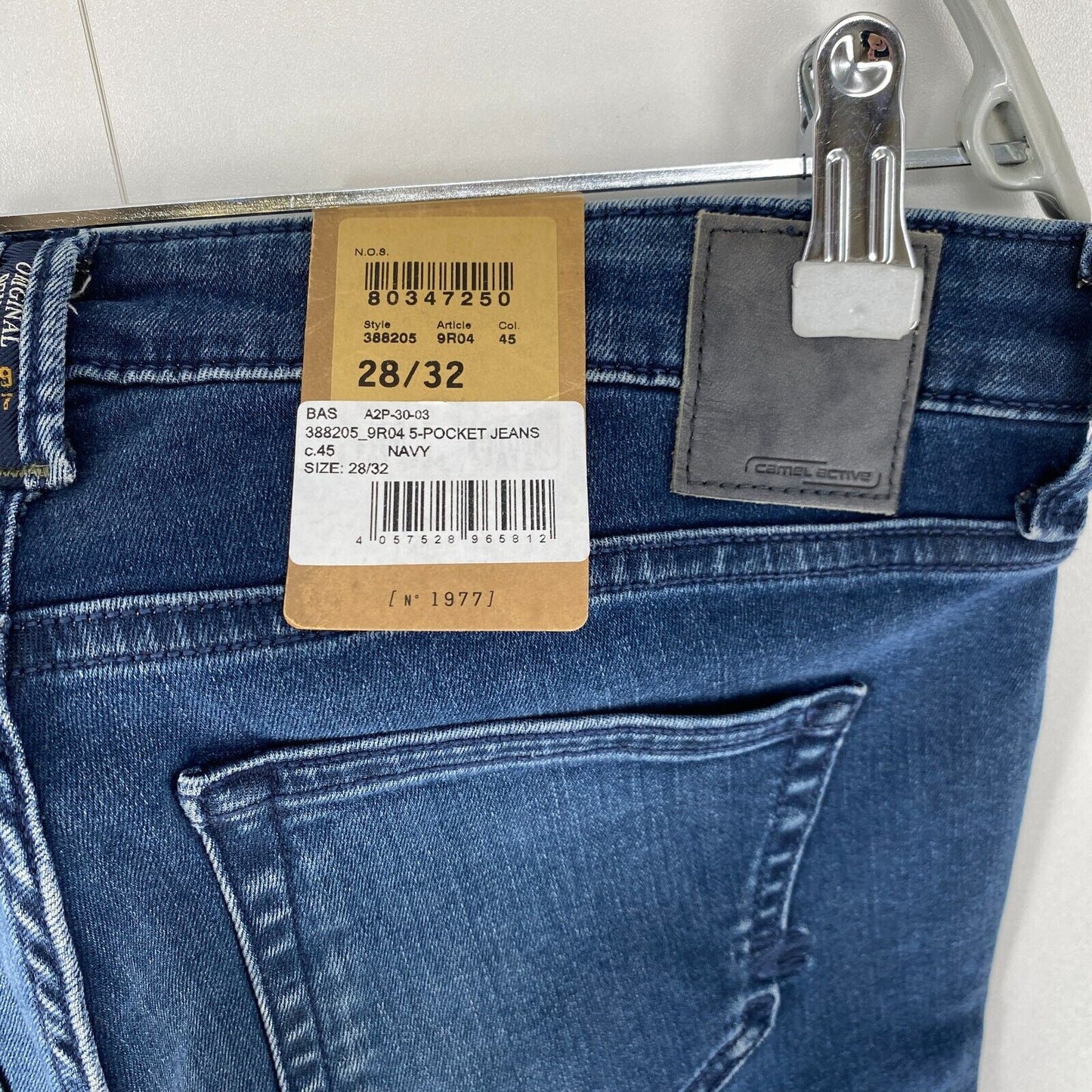 Camel Active Damen Jeans Skinny Fit Dunkelblau Größe W28 L32