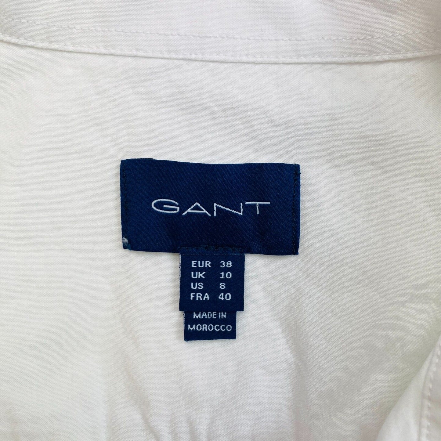 GANT White Shirt Size EU 38 UK 10 US 8