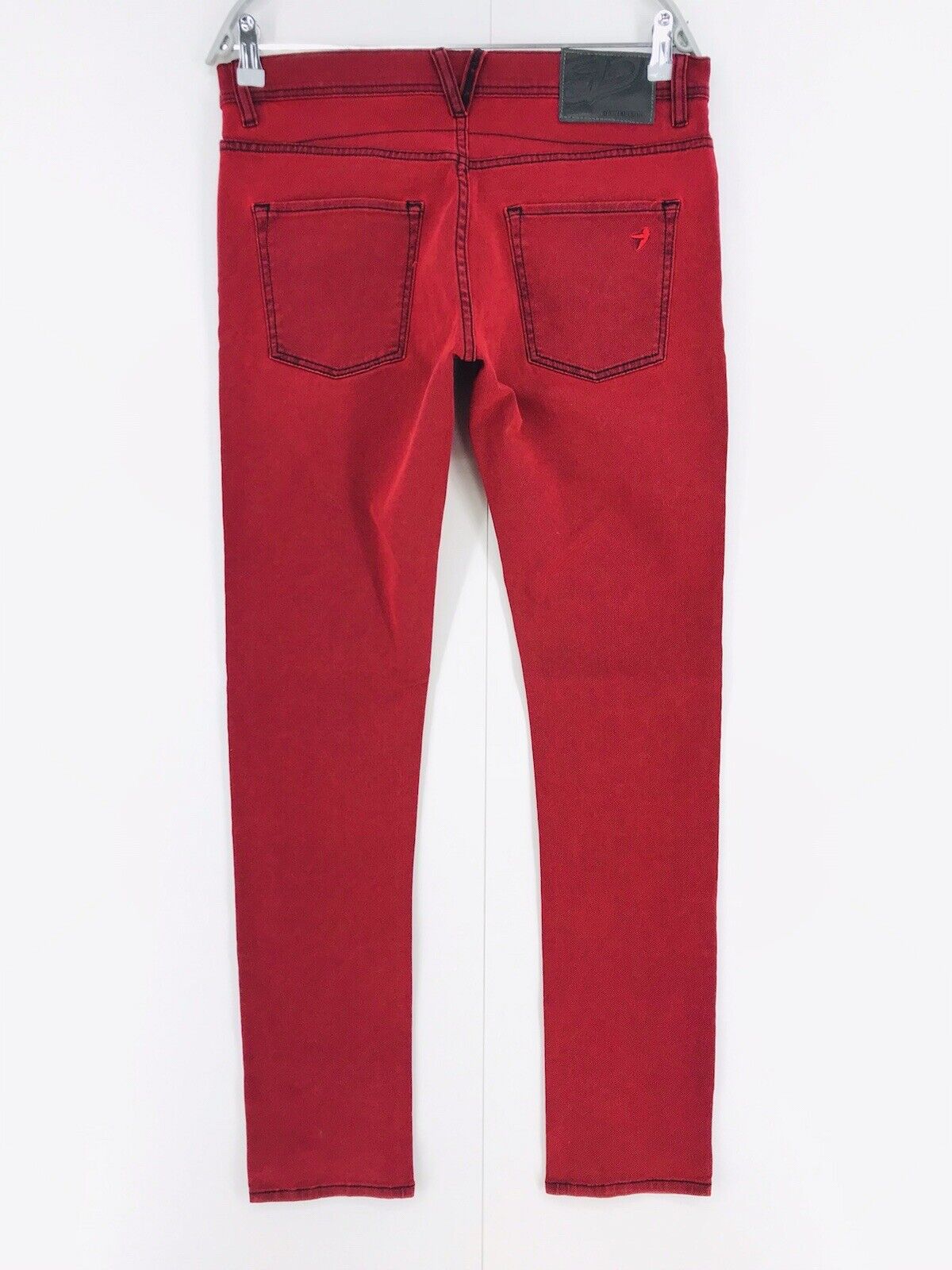 FIFTYFIVEDSL PYRONS Red Ultra Slim Fit Jeans W30