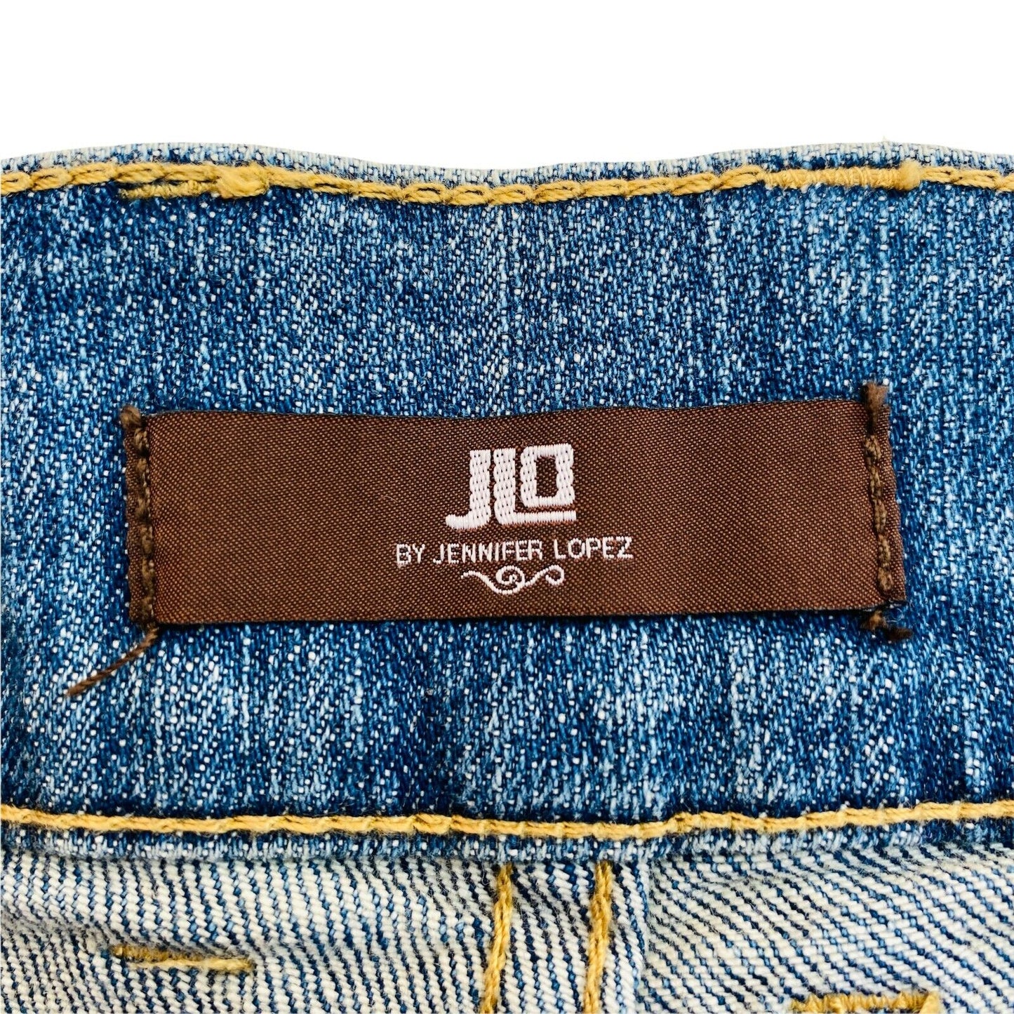 JLO By Jennifer Lopez Blue Denim Cut Off Shorts Size EU 36 UK 8