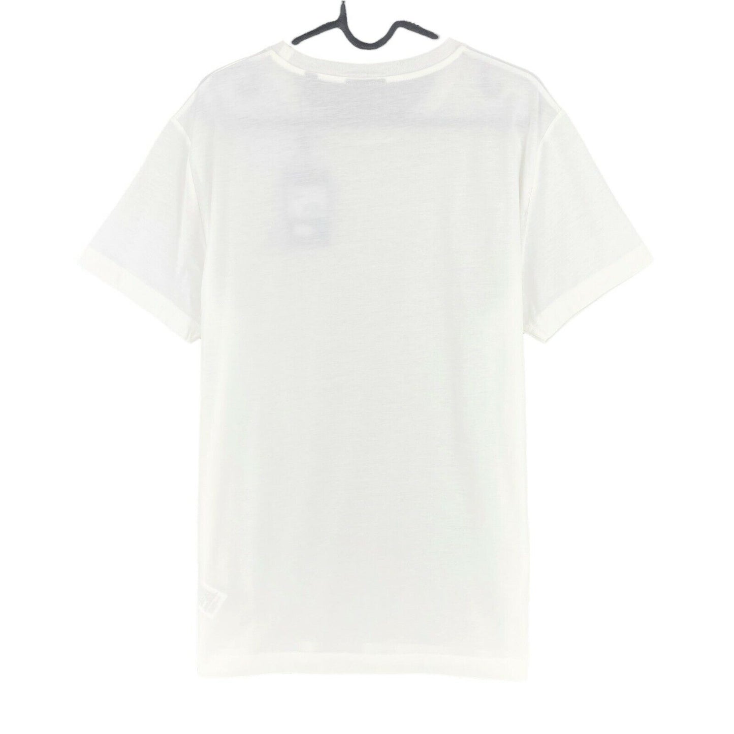 GANT White Slim Mercherized Crew Neck T Shirt Size M