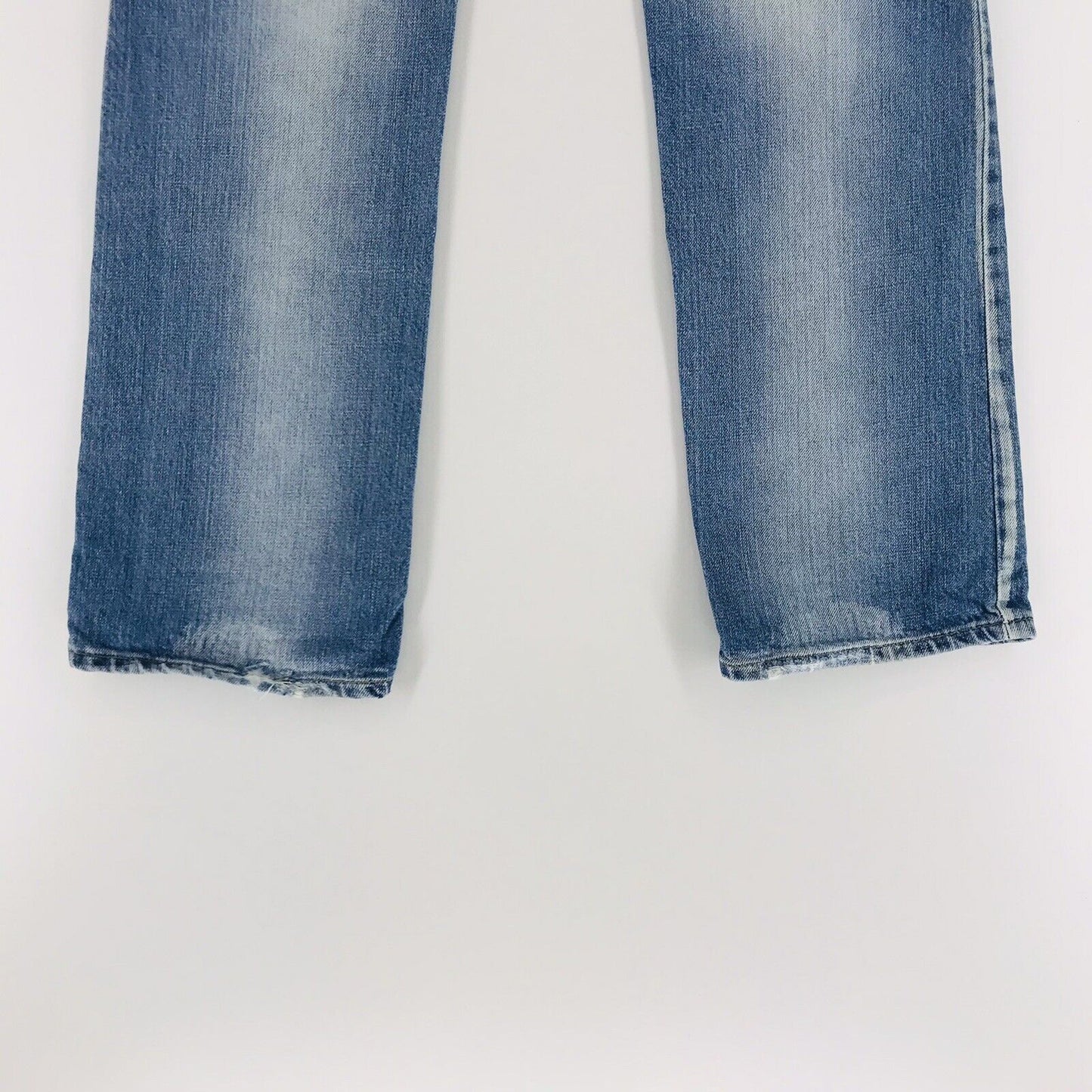 G-STAR RAW ELWOOD Blue Regular Straight Fit Distressed Jeans W29 L34