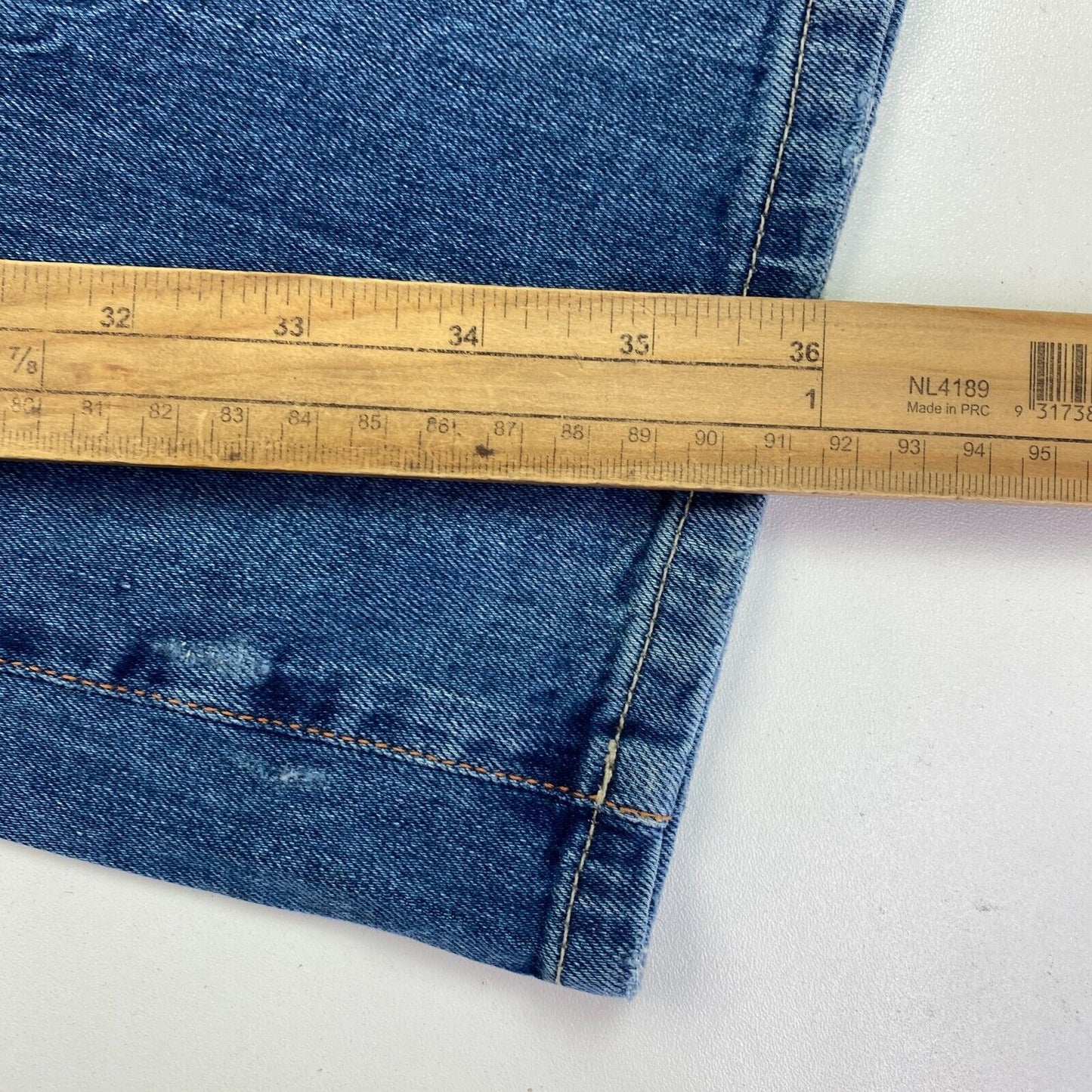 JACOB COHEN Damen POLLY Straight Jeans in Blau, Größe W26 L36