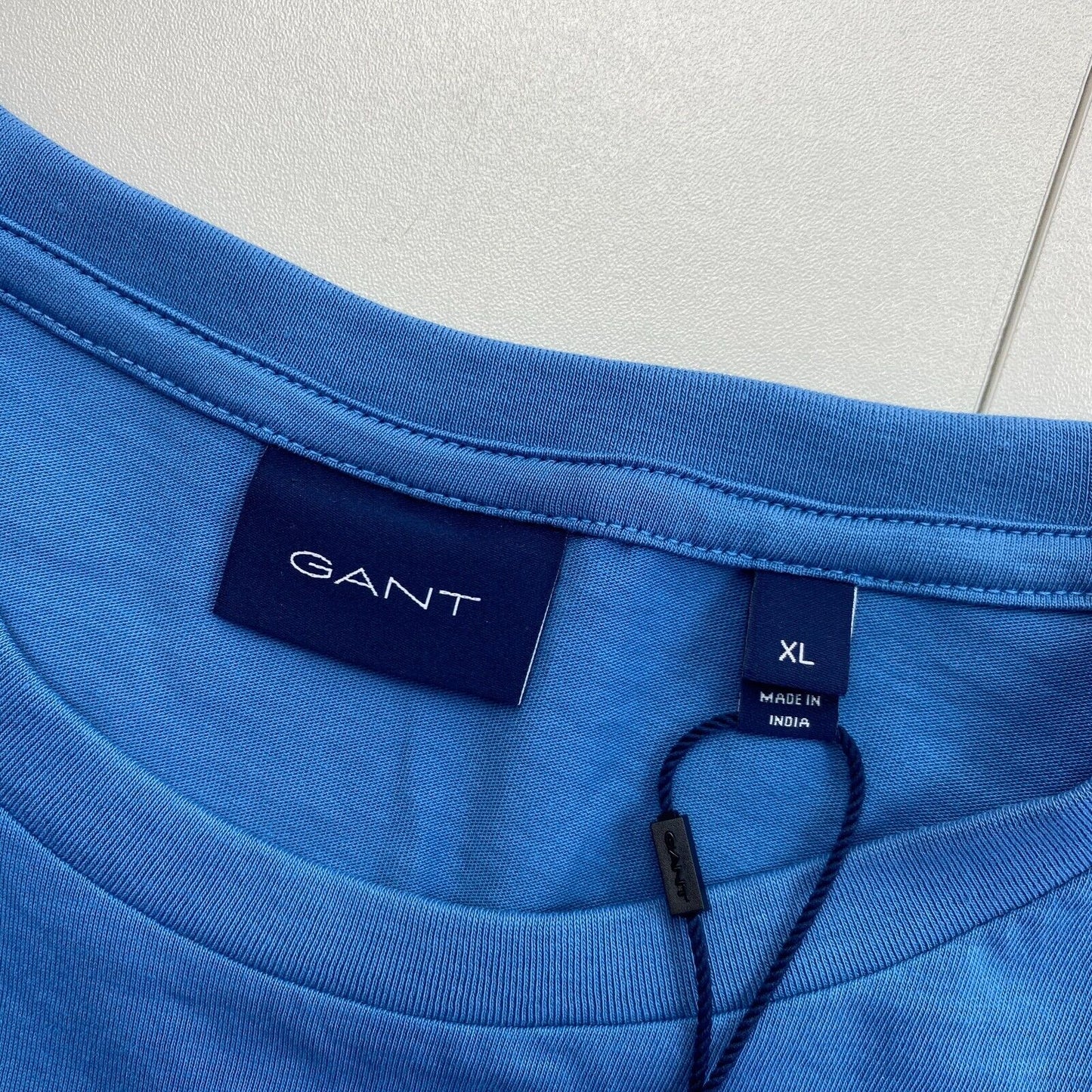 GANT Blue Original Crew Neck T Shirt Size XL