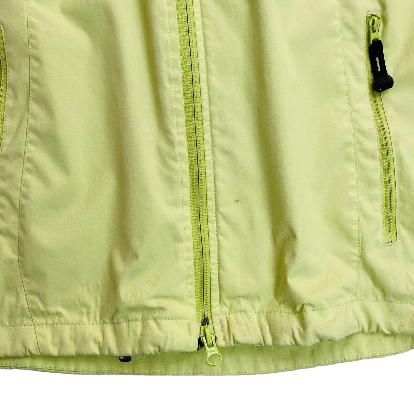 Jack Wolfskin Stormlock Hyproof Green Hooded Jacket Coat Size XS