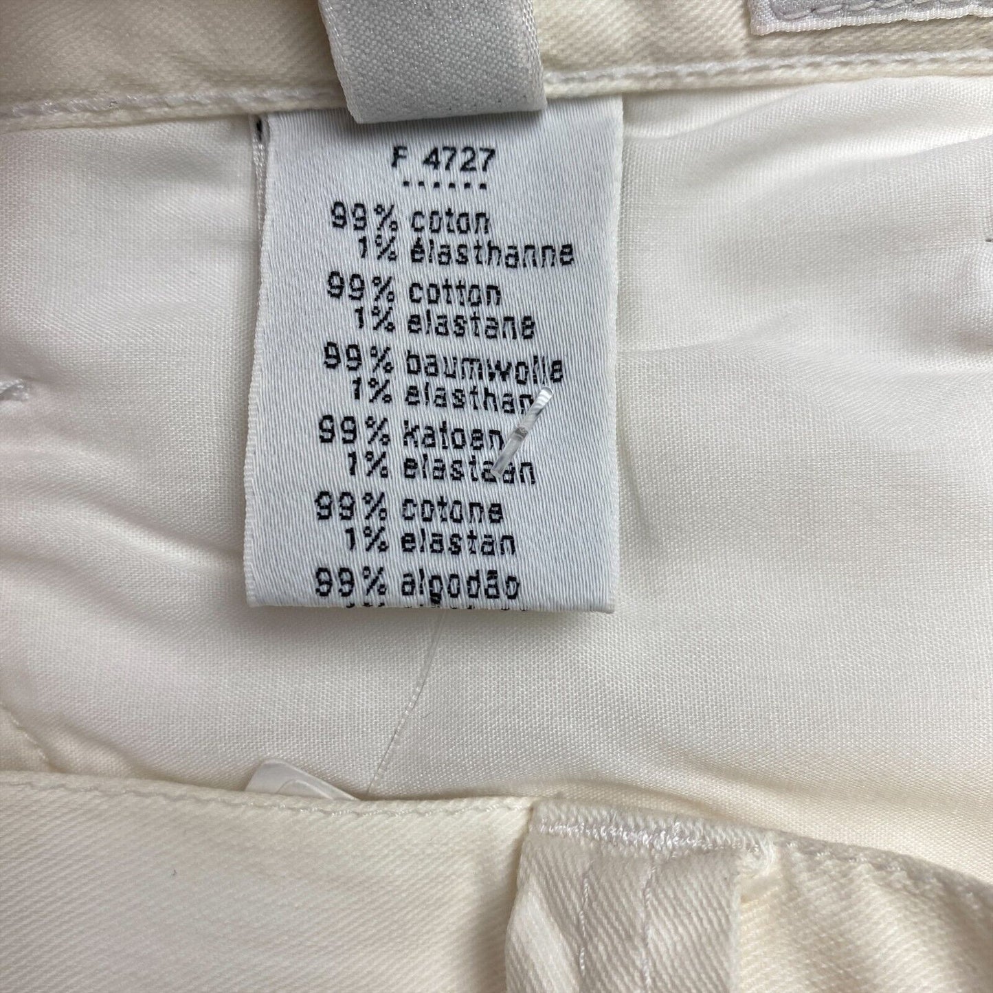 RPR €115 LACOSTE White Bermuda Shorts Size EU 38 UK 10 US 6 W31