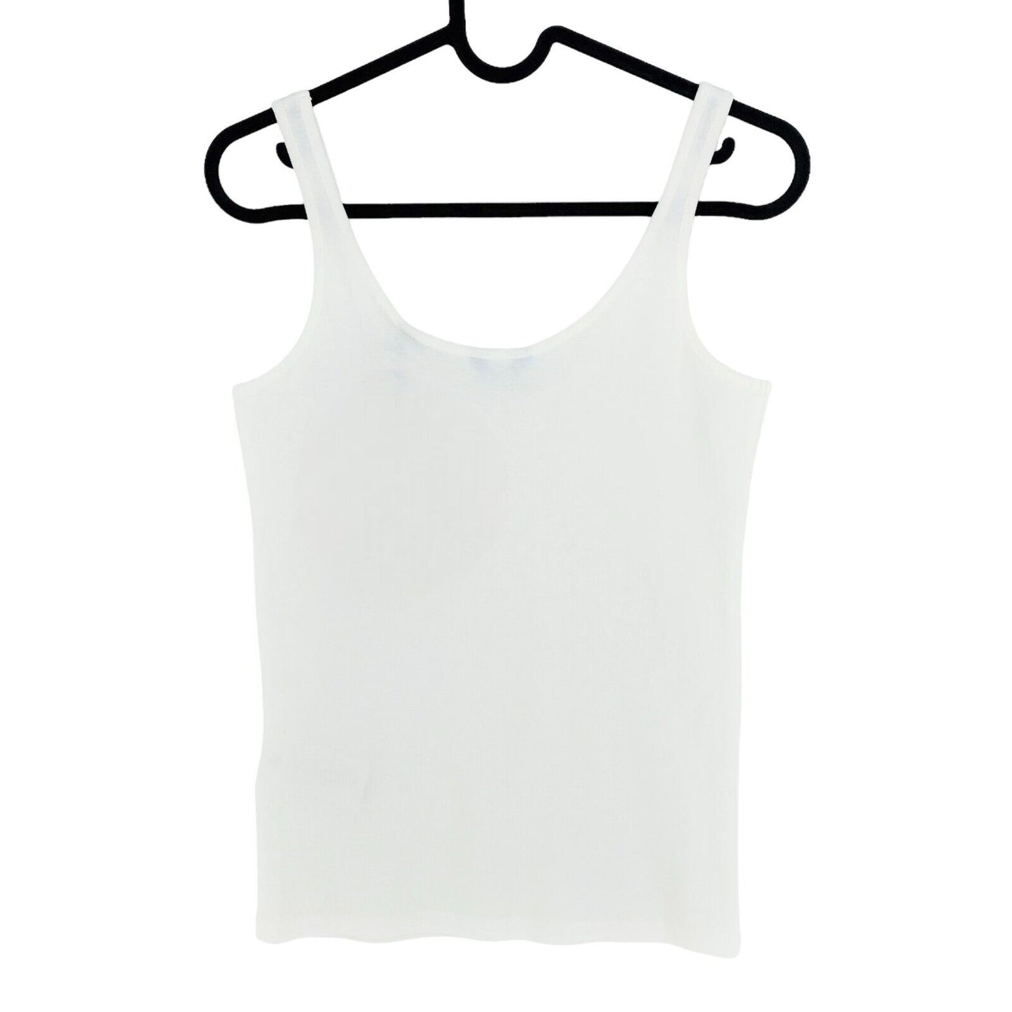 GANT Tanktop, 1x1 Rippe, Weiß, Größe XS