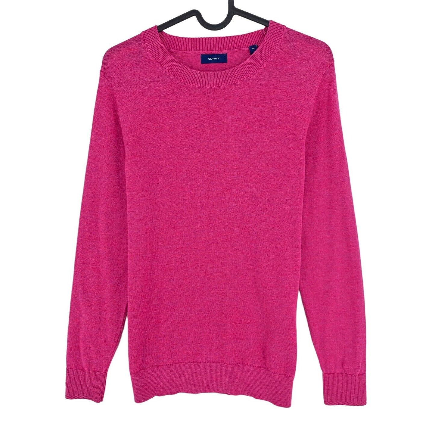 GANT Pink 100% Wool Crew Neck Sweater Pullover Size M