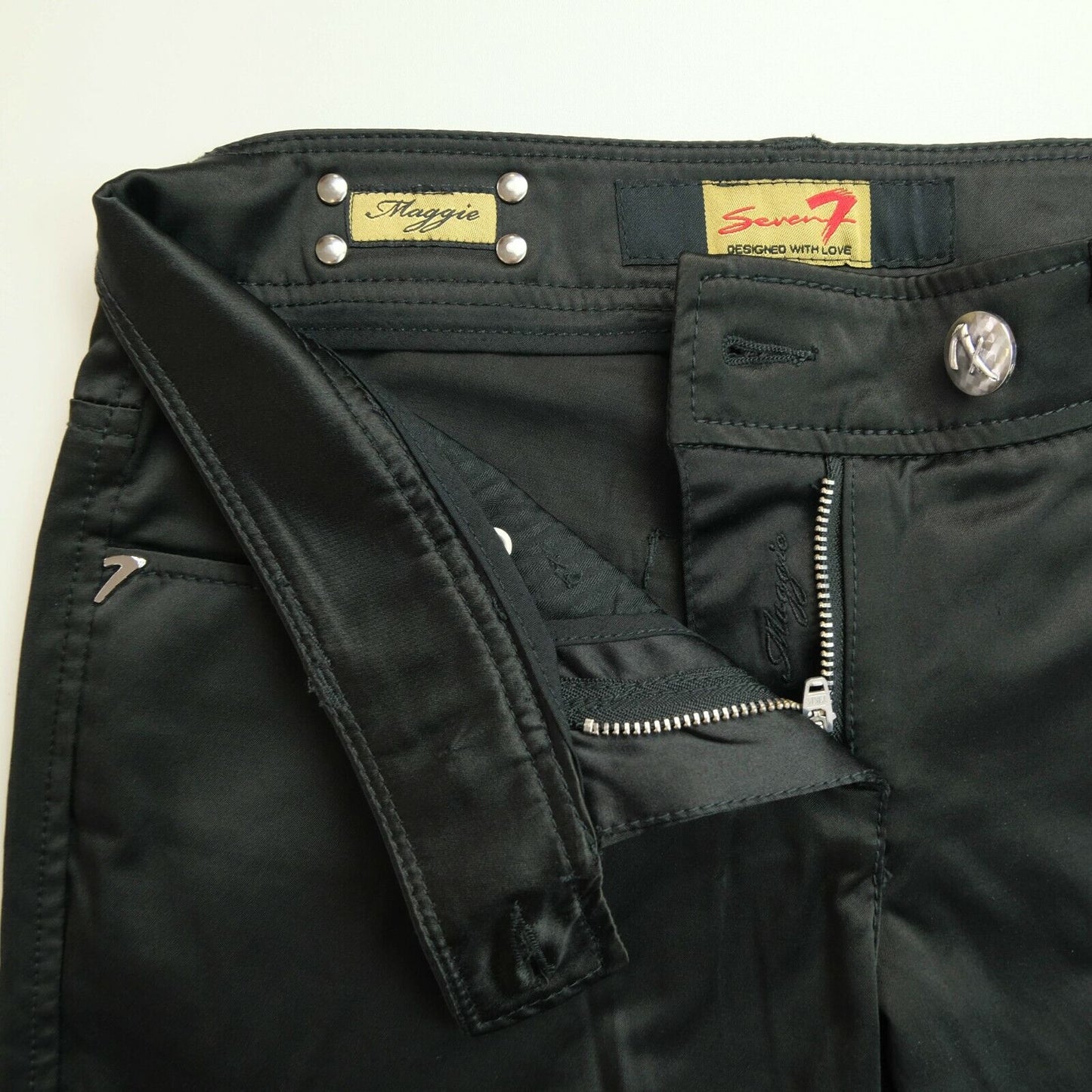 Seven7 Black Maggie Pants Trousers Size 25