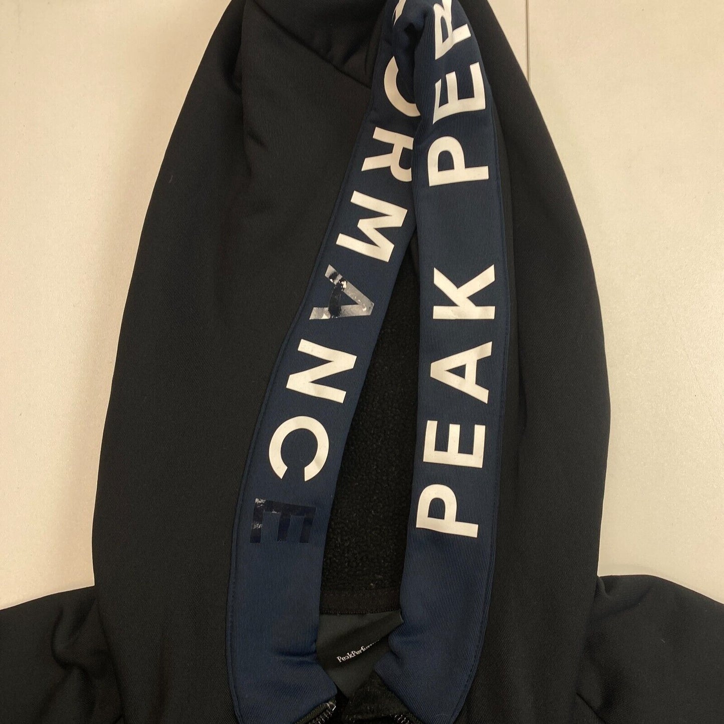 Peak Performance Women Navy Blue Rider Full Zip Hooded Jacket Size L