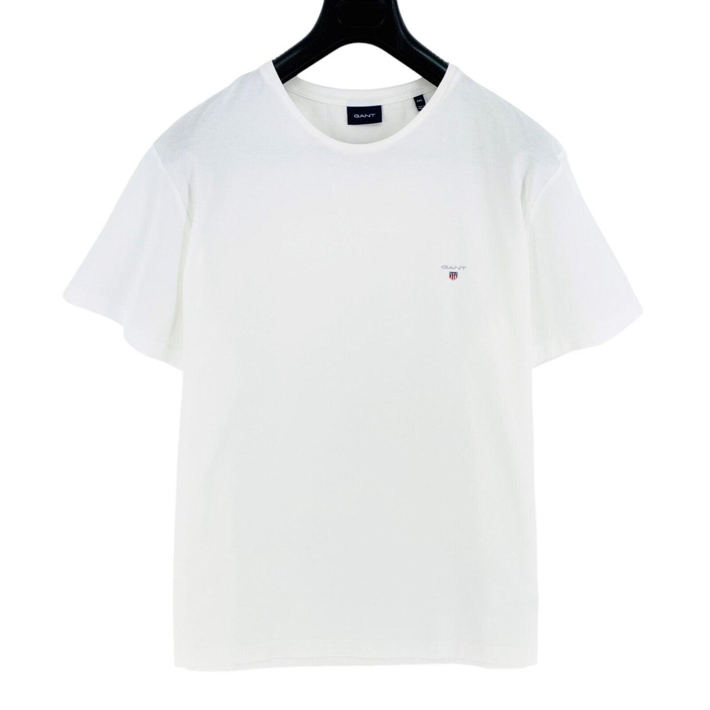 GANT White Original Pique Crew Neck T Shirt Size 4XL