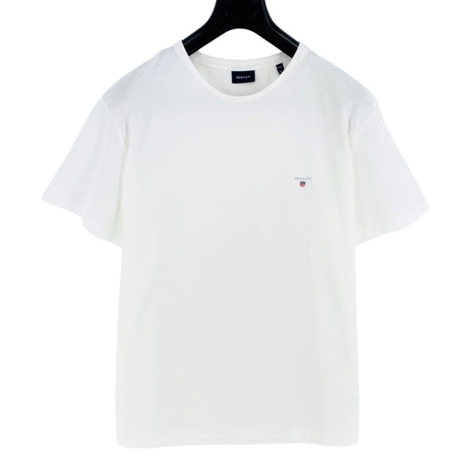 GANT White Original Pique Crew Neck T Shirt Size 4XL