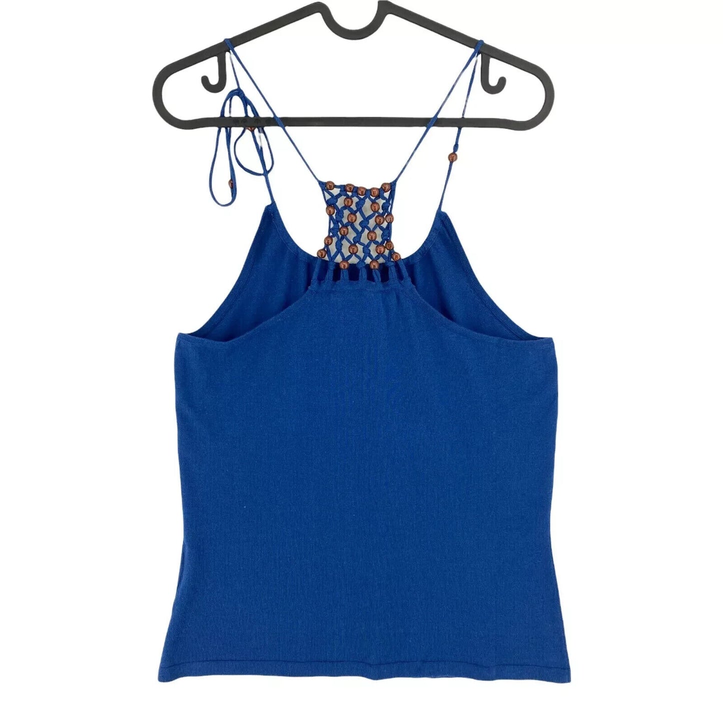 TOLLEGNO 1900 Women Blue Tank Top Size IT 46 EU 42 UK 14