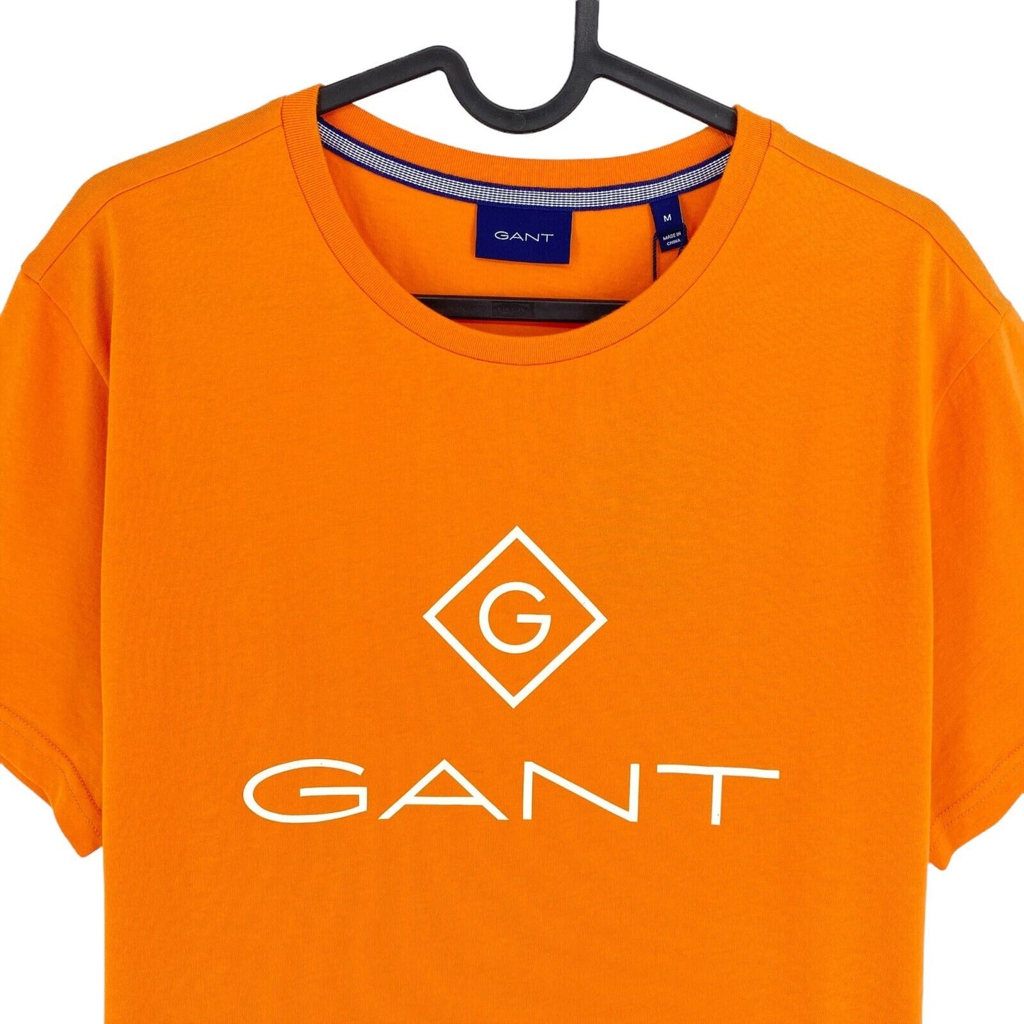 GANT Orange Lock Up Crew Neck T-Shirt Size M