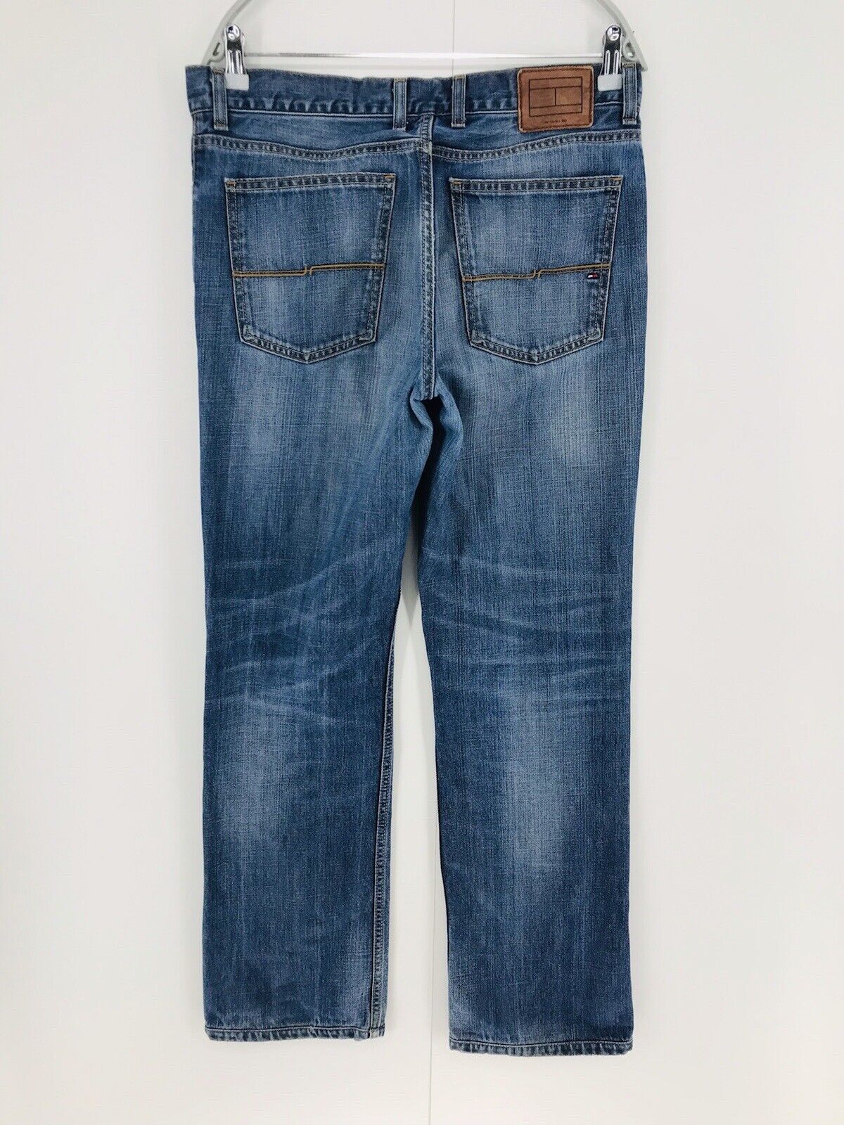 Tommy Hilfiger MERCER Blue Regular Straight Fit Jeans Size W33 L32