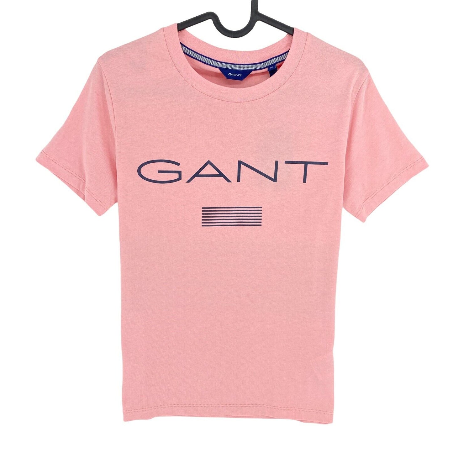 GANT Pink Stripes Crew Neck T Shirt Size XS