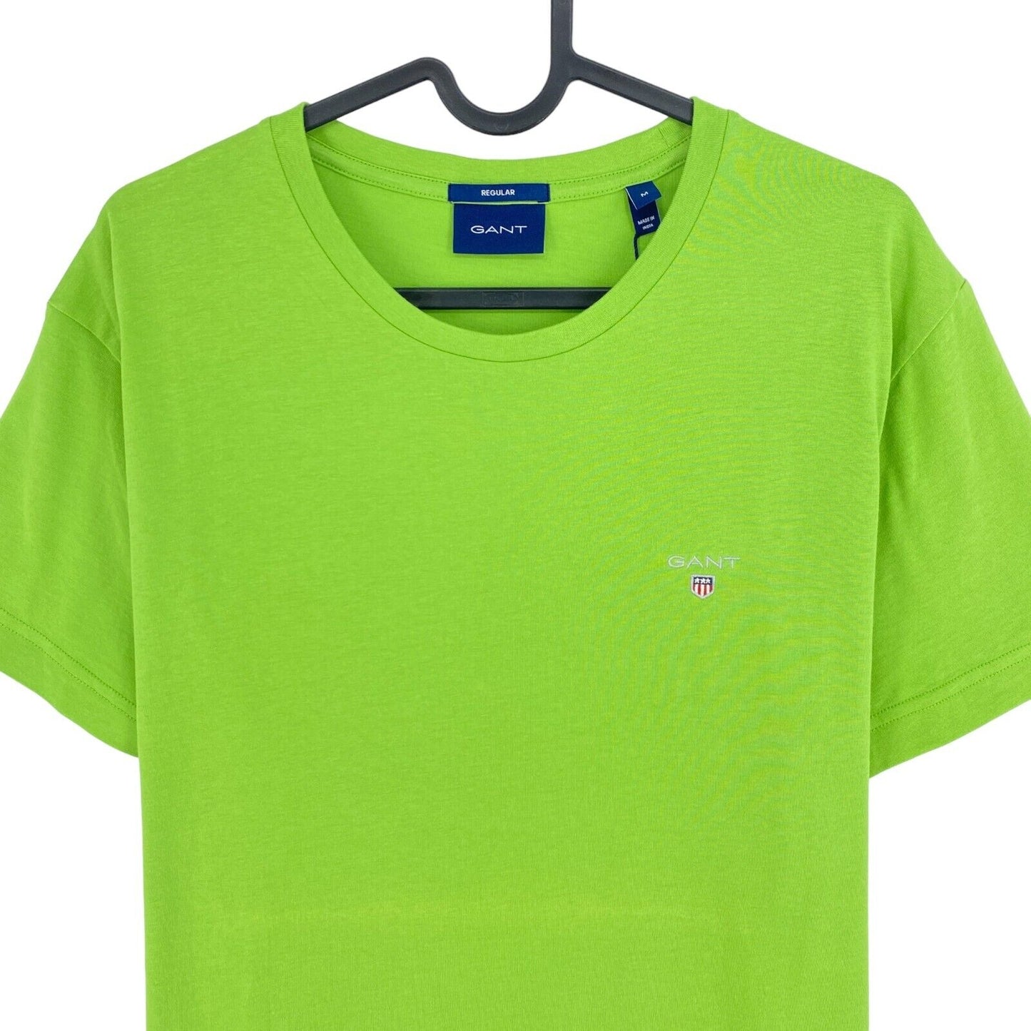 GANT Light Green Original Regular Crew Neck T-Shirt Size M