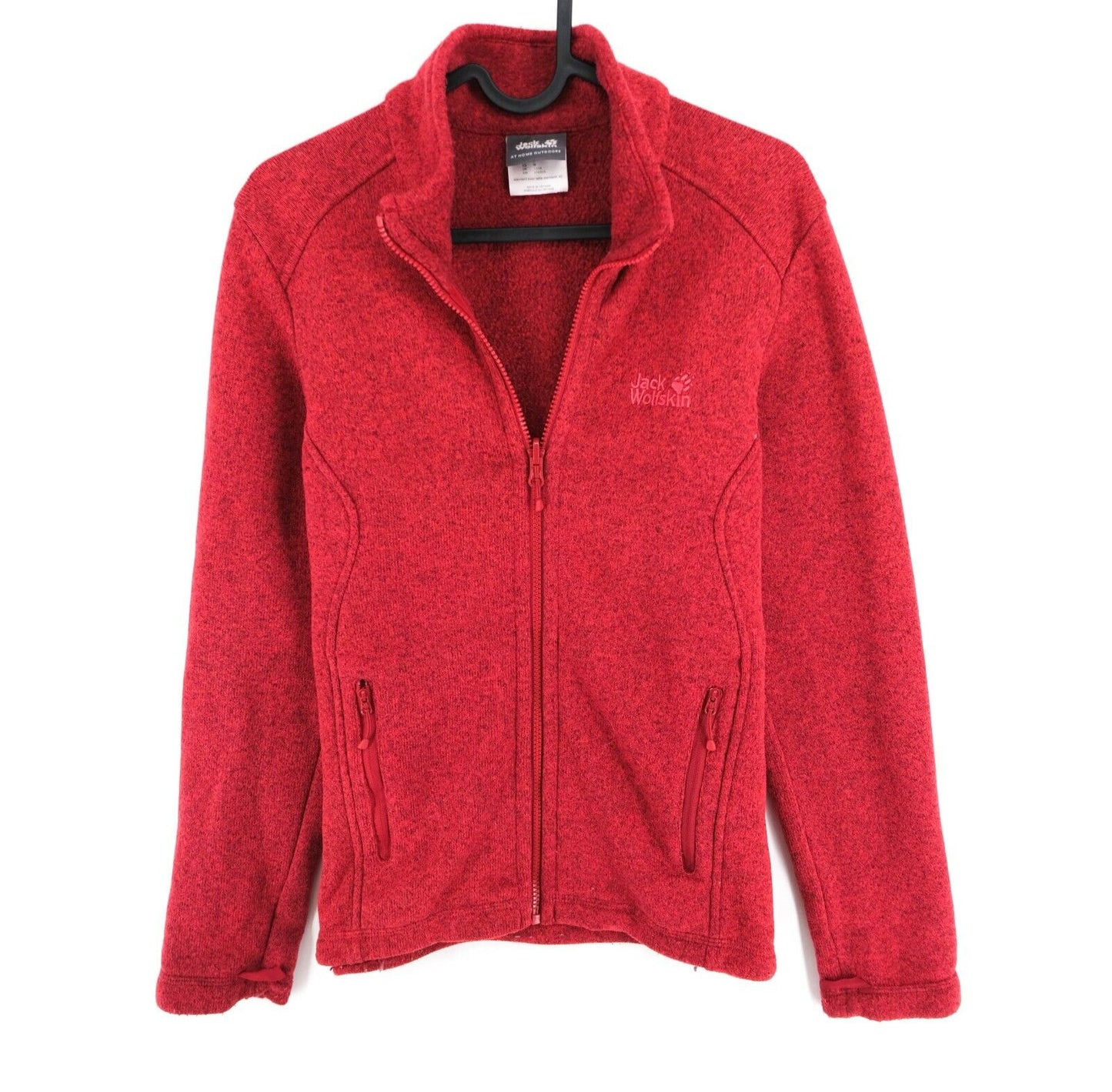 Jack Wolfskin Red Hooded TEXAPORE 2 in 1 Coat Jacket + Fleece Size M