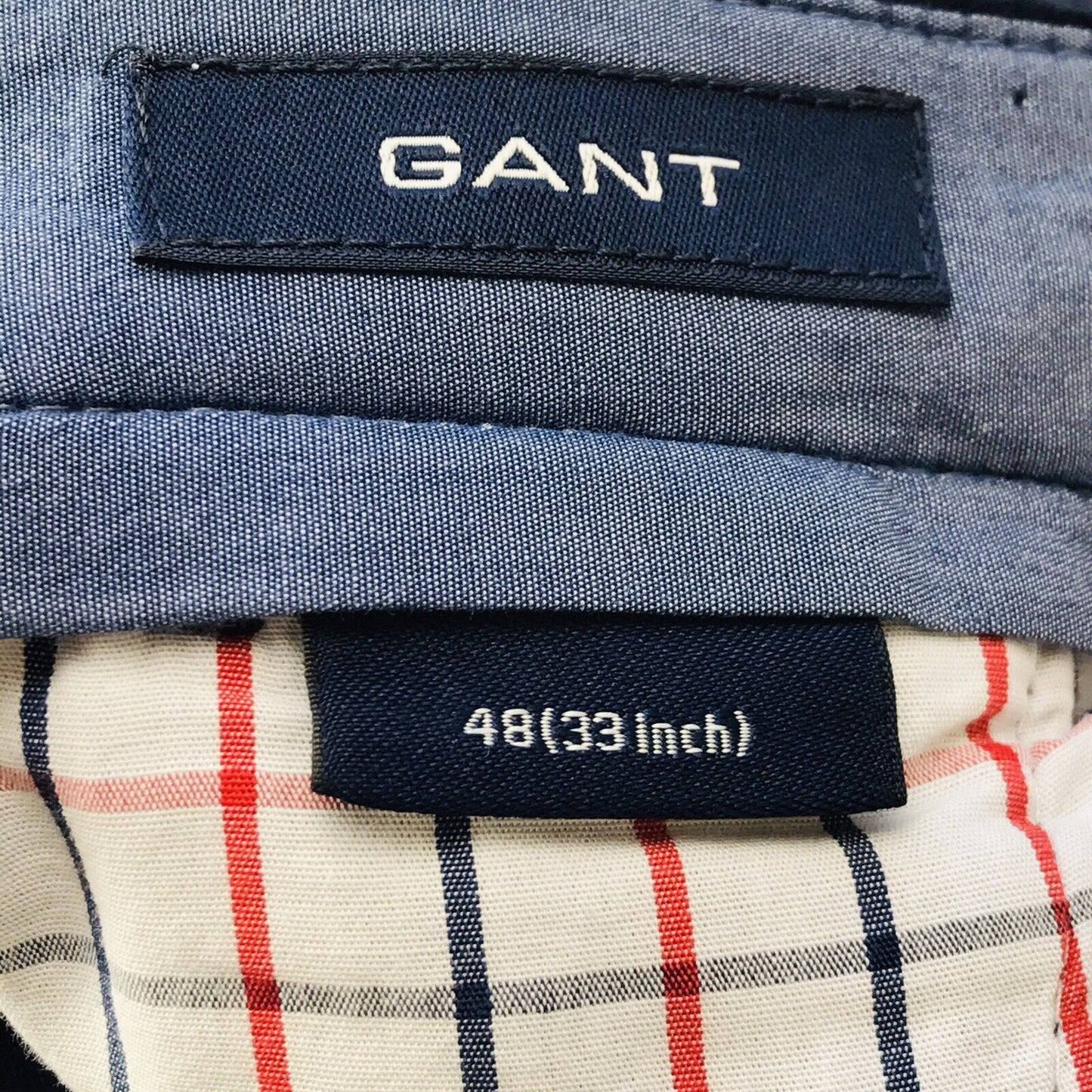 €195 GANT Dark Grey Normal Waist Regular Fit Pleated Corduroy Trousers 48 / W33