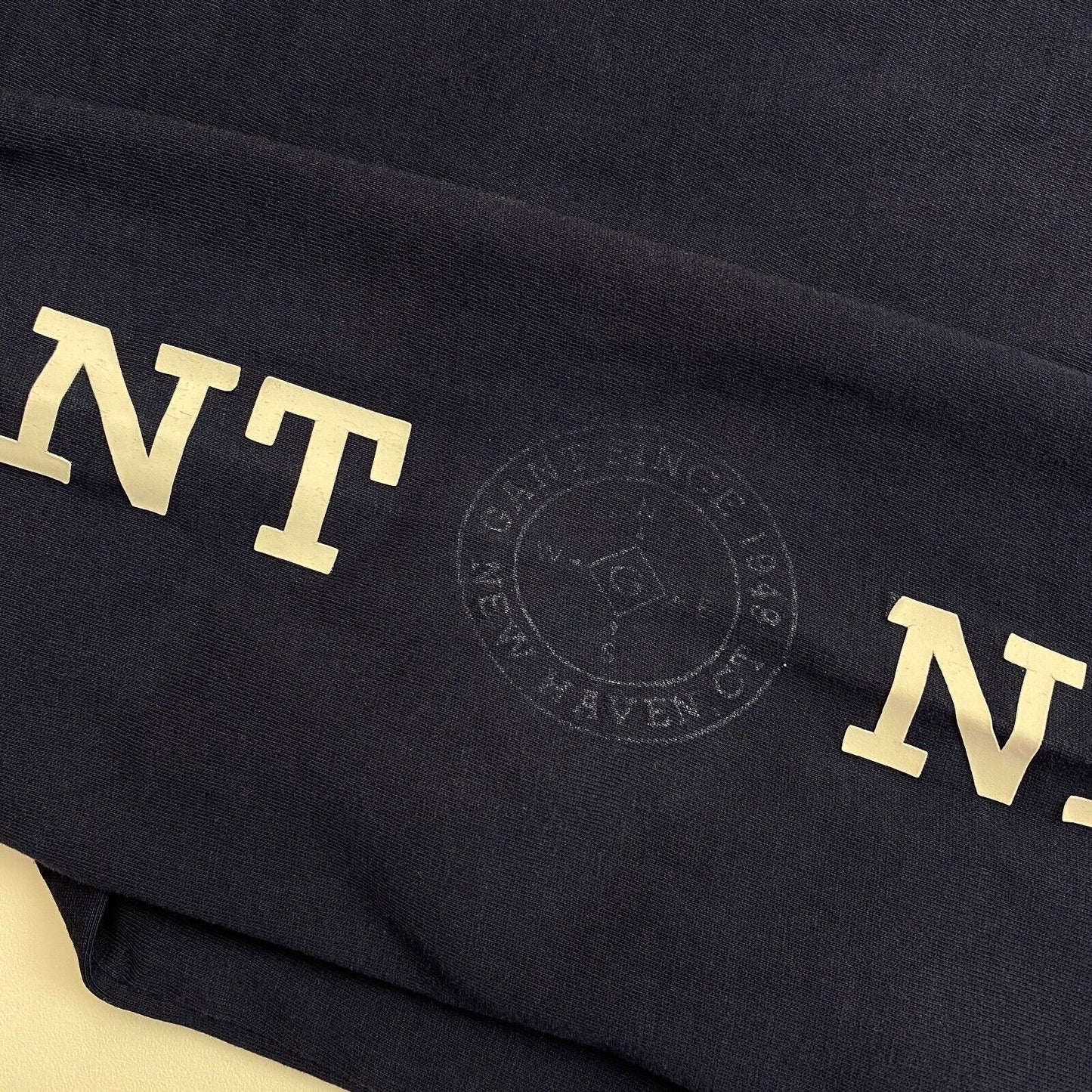 GANT Navy Blue Nautical Logo Long Sleeves Crew Neck T-Shirt Size M