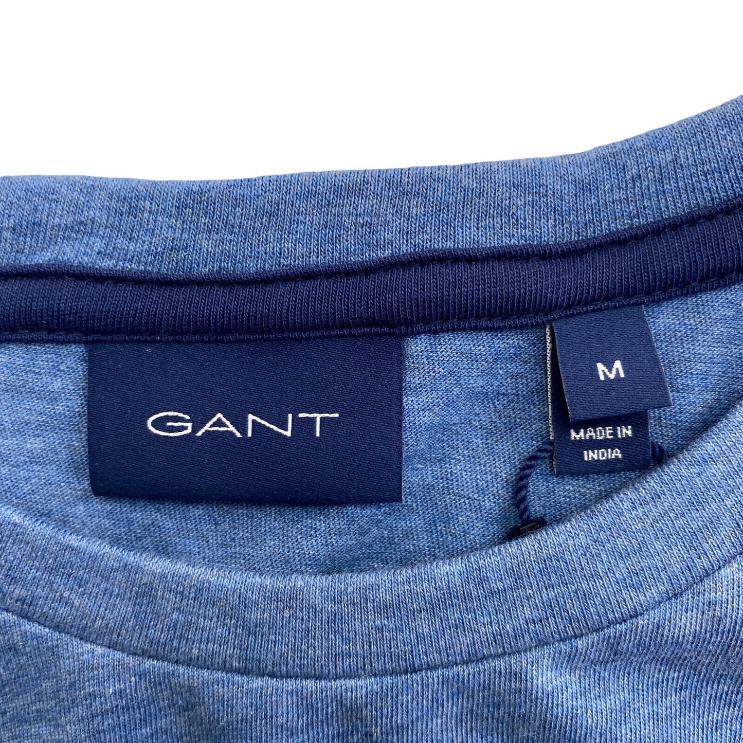 GANT Blue Arch Outline Crew Neck T-Shirt Size M