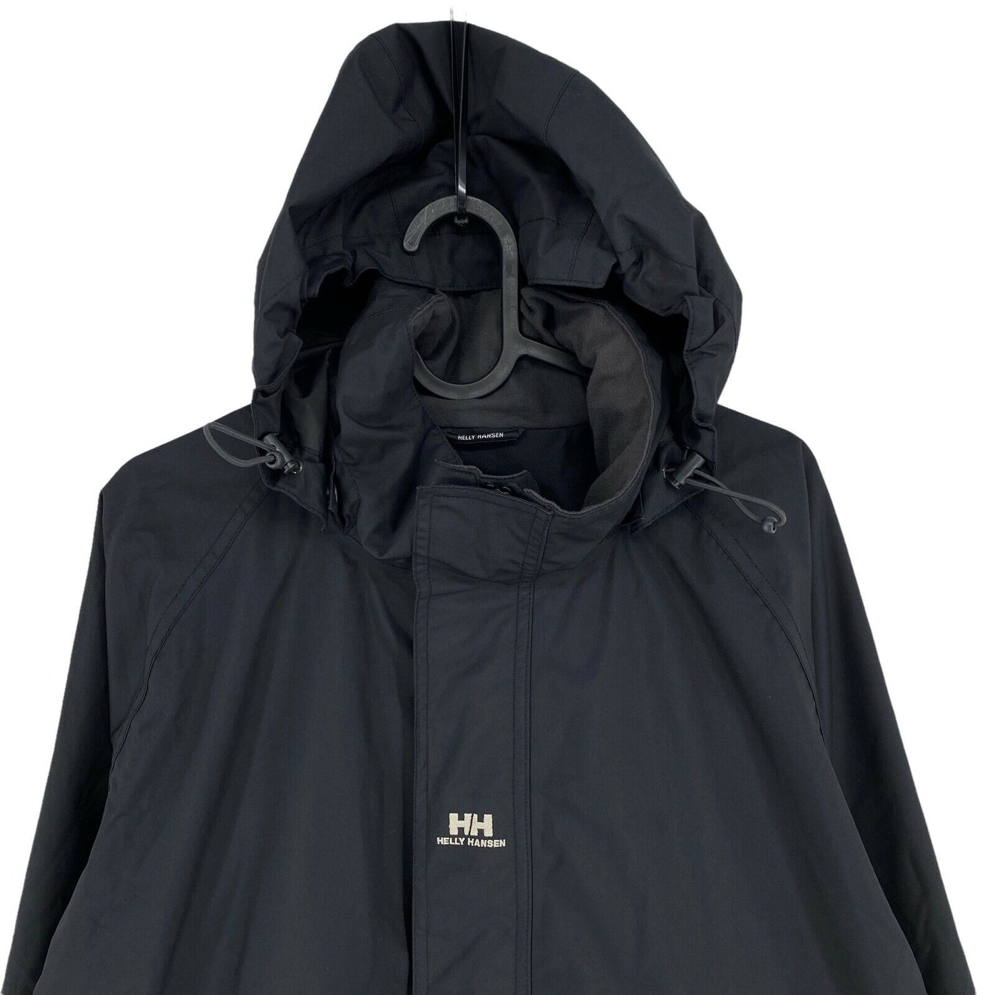 HELLY HANSEN TECH Black Hooded Jacket Size XS