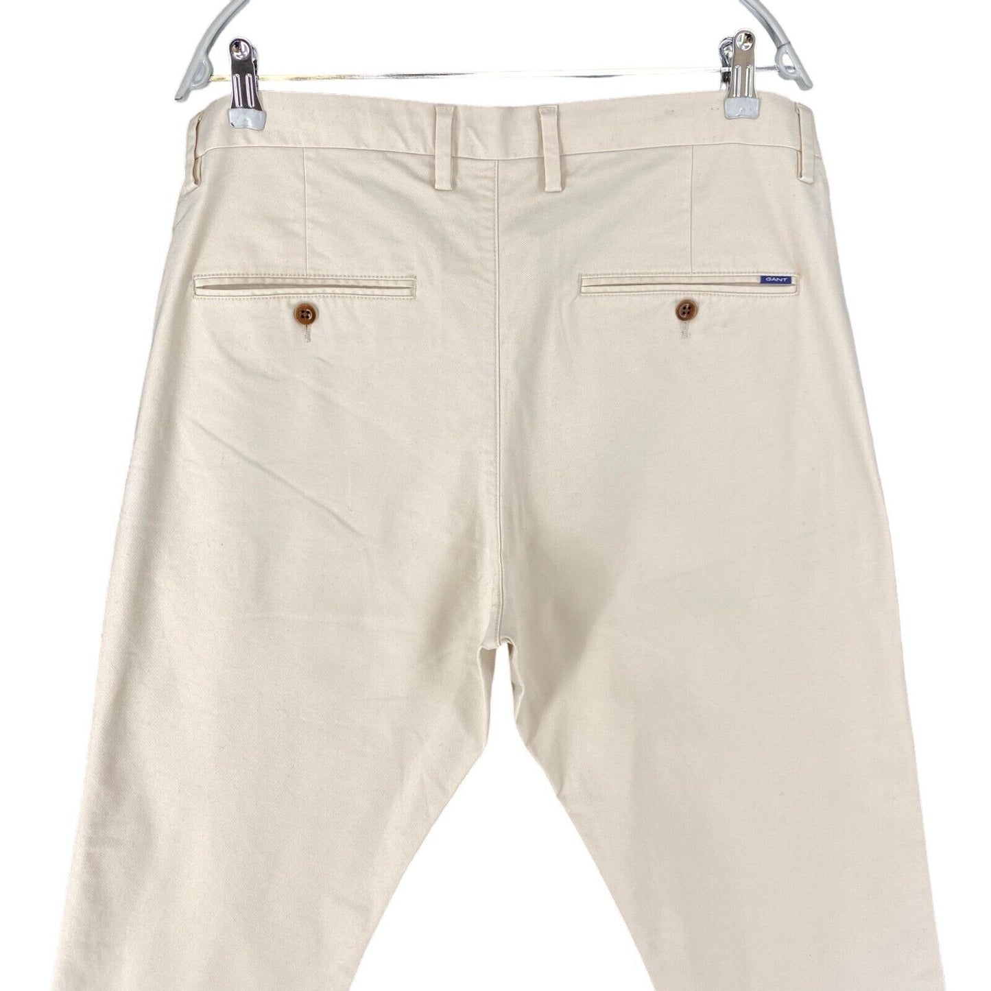 GANT HALLDEN Hellbeige Chinohose Slim Fit Größe W36 L34