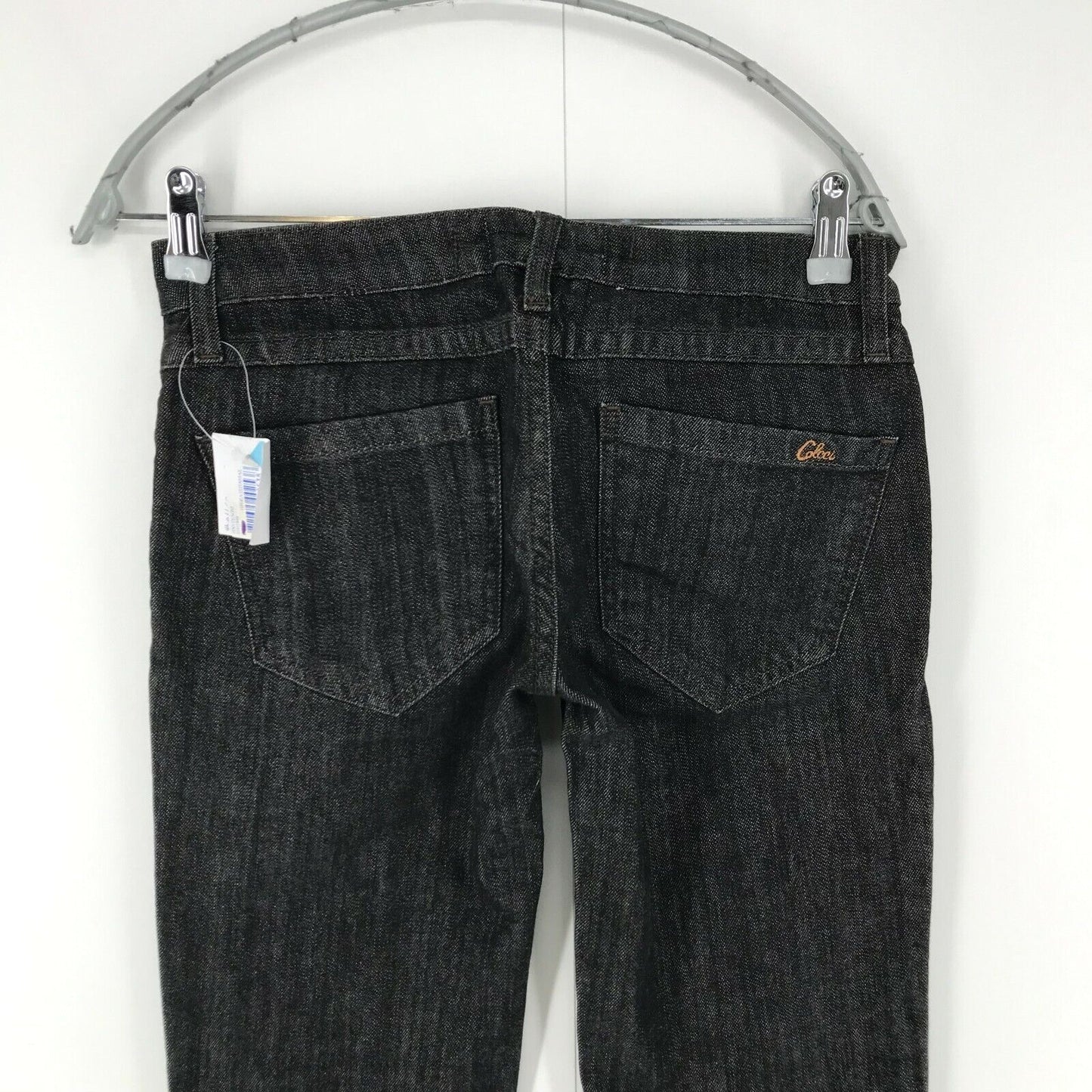 COLCCI Damen Jeans, Dunkelgrau, Regular Straight Fit, Größe EUR 36 US 1 W28