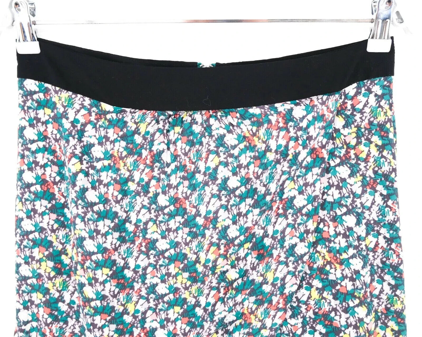 NAF NAF Coloured Floral Split Skirt Size EUR 36