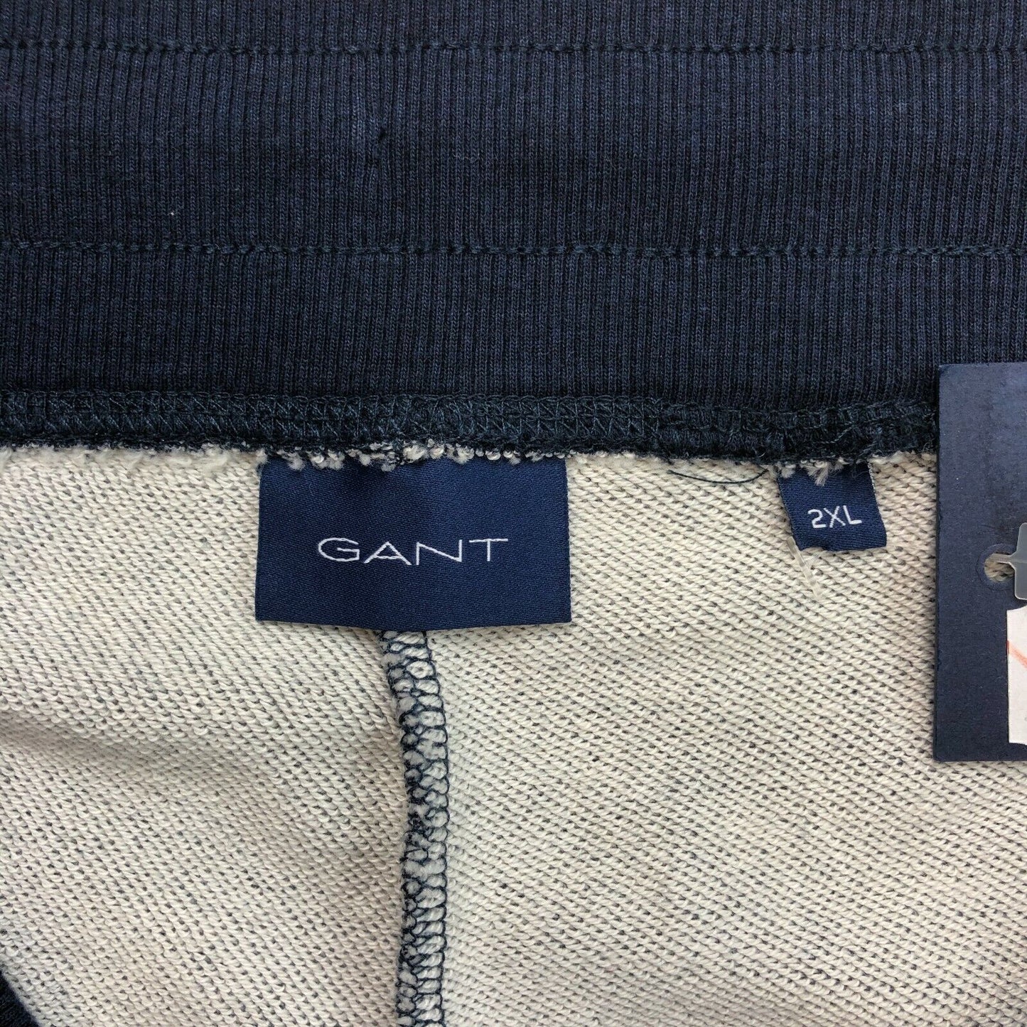 GANT Navy Blue Graphic Jersey Sweat Pants Trousers Size 2XL