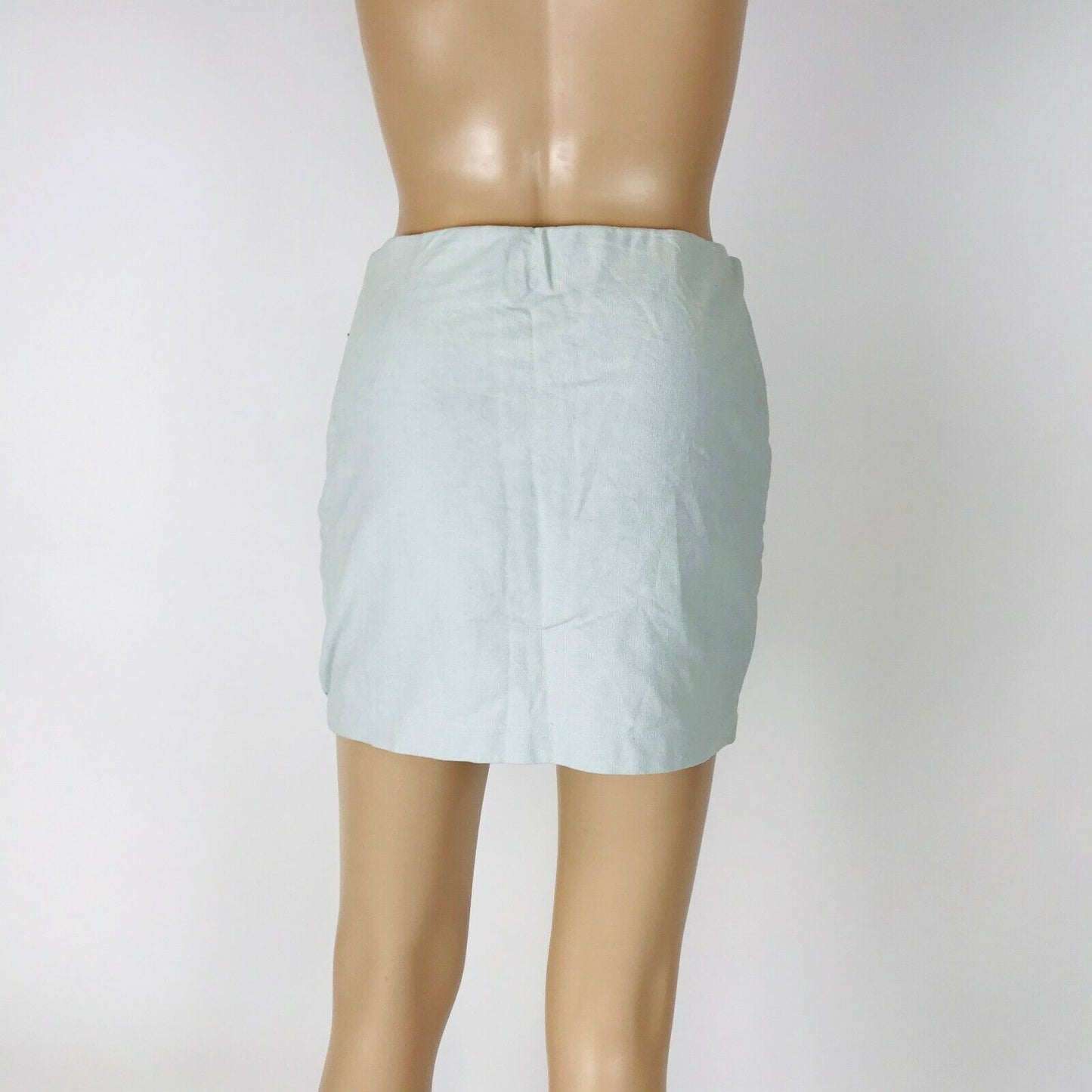 RRP $109.00 ZARA Trafaluc Women's Mini Ivory Skirt Size S W26