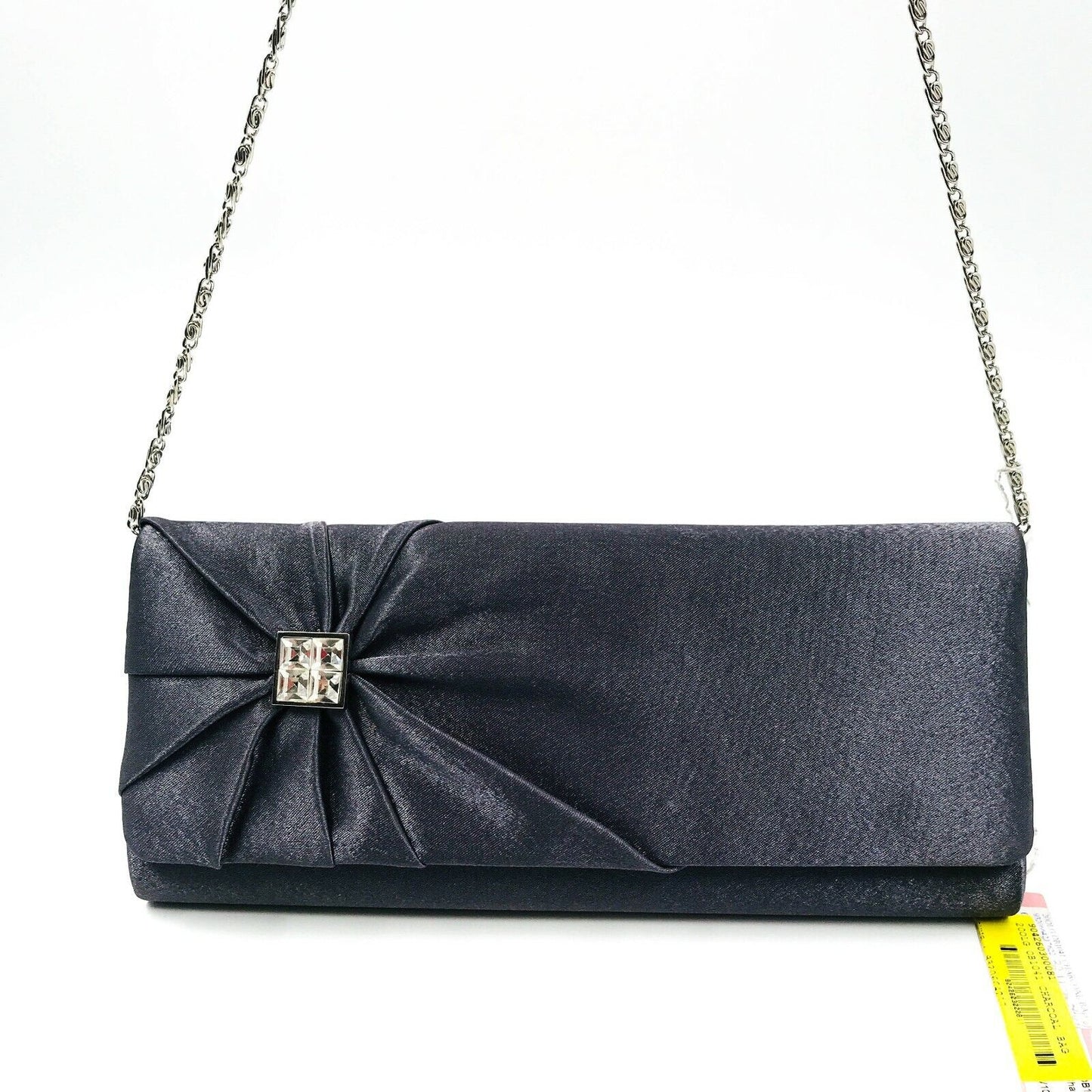 Olga Berg Grey Designer Clutch Bag