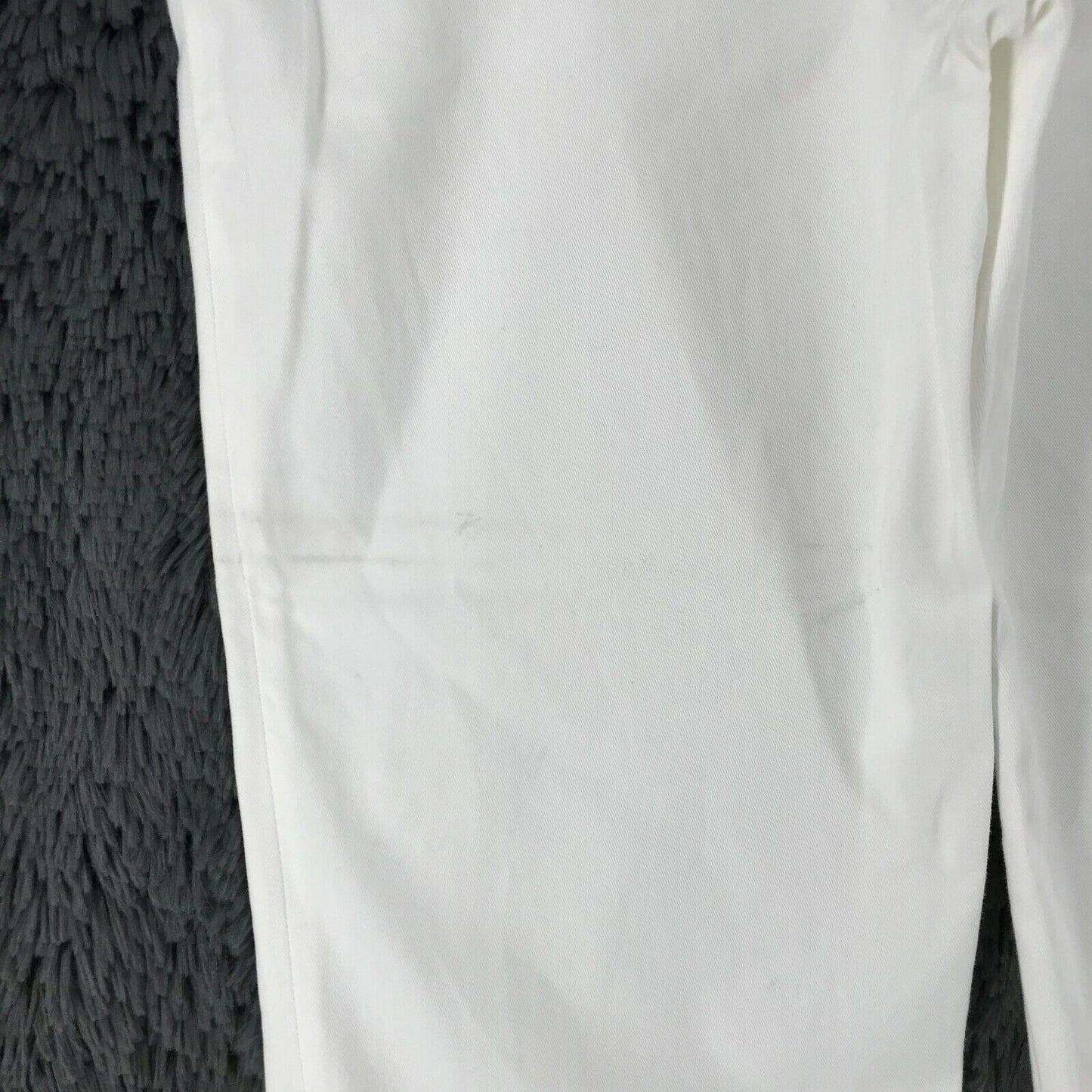 GANT Women White Regular Straight Fit Capri Trousers Size EU 40 US 10 W31