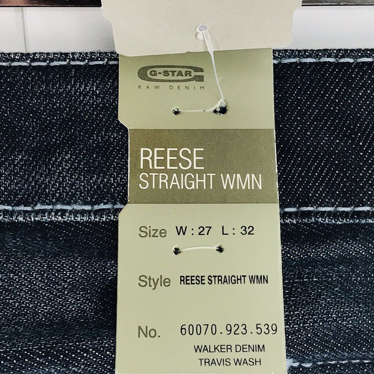 G-STAR RAW REESE Women Dark Grey Regular Straight Fit Jeans W27 L32