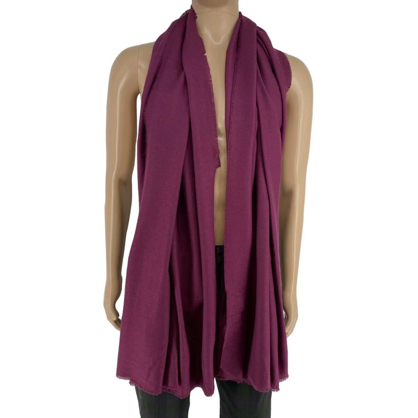 PIECES Purple Long Scarf Shawl