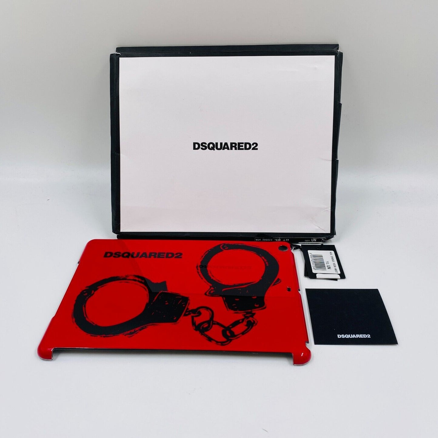 Dsquared2 Red Handcuff Hard Case Cover For Apple iPad Air 1