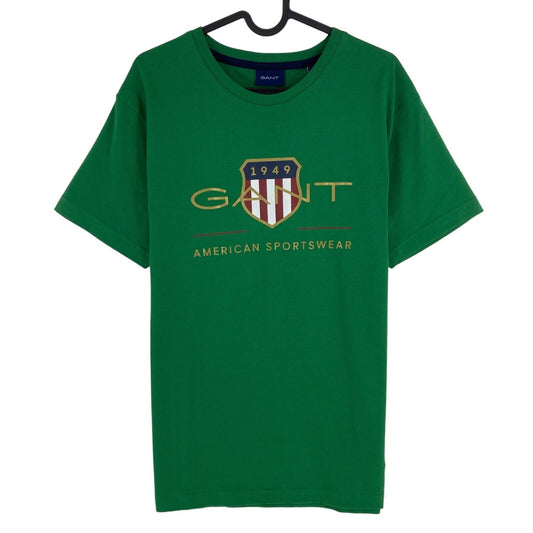 GANT Green Archive Shield Crew Neck T-Shirt Size M