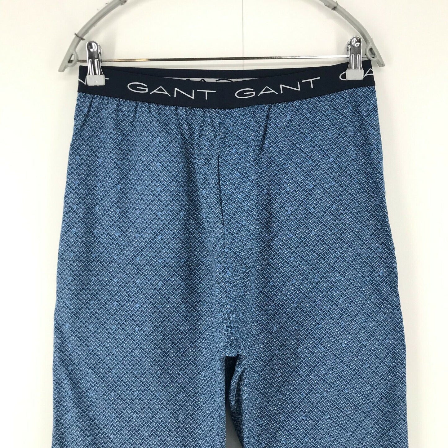 GANT Femme Bleu Regular Straight Fit Pantalon Taille M