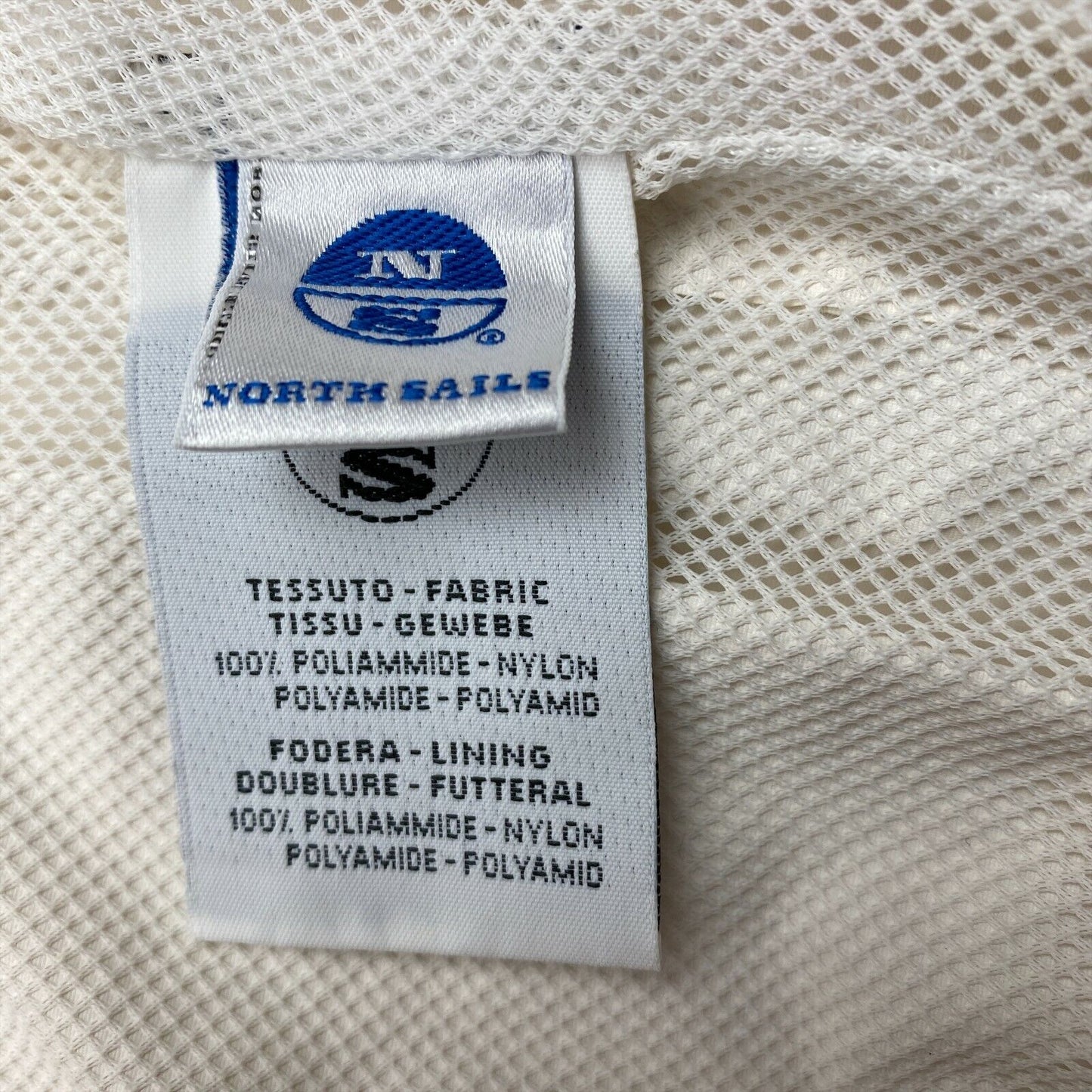 NORTH SAILS Cream White Jacket Size M