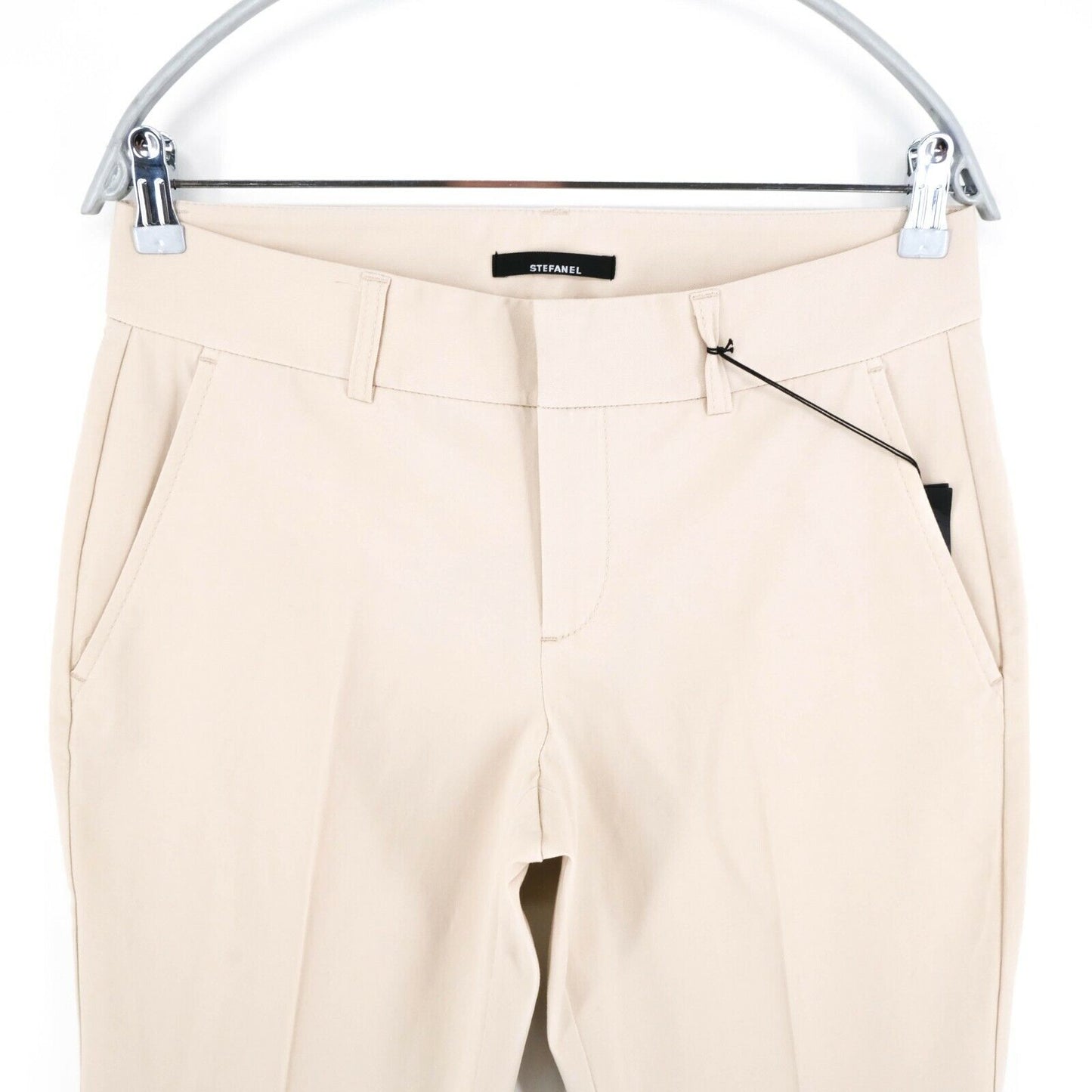 STEFANEL Pantalon Chino Beige Pantalon Taille EU 38 UK 10 US 8